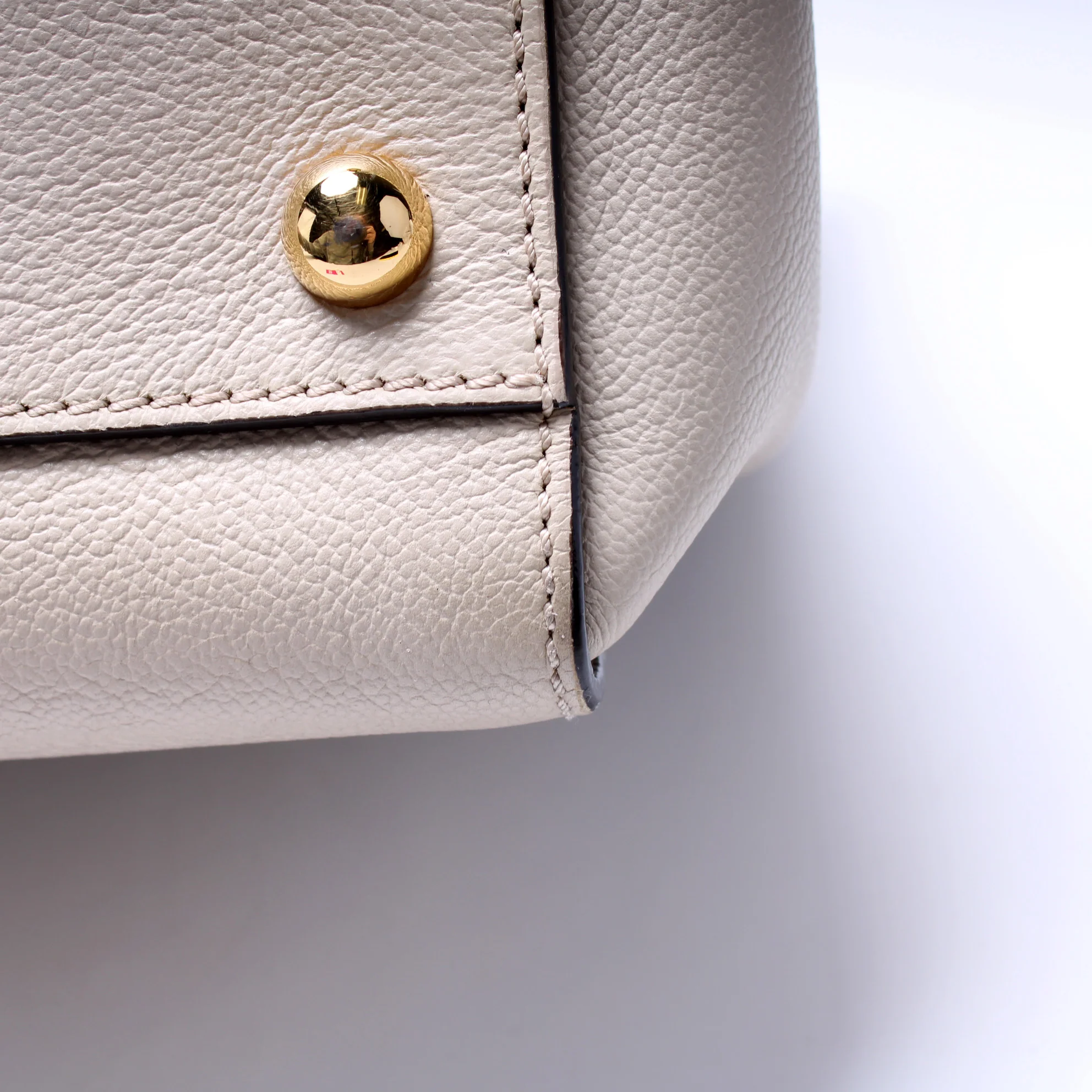 HOLD Buckle Tote Medium Calfskin - Image 8