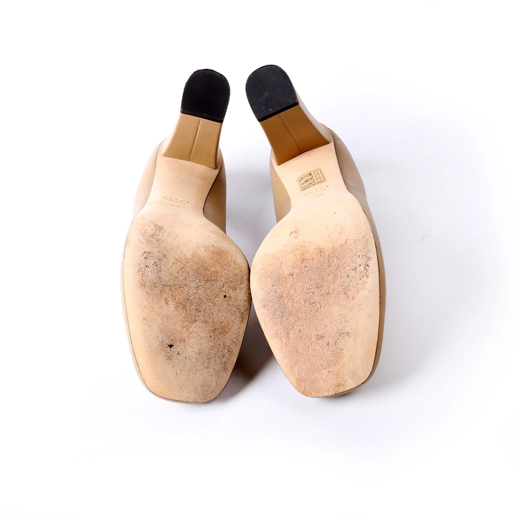 Horsebit Block Heel Pumps Size 38 - Image 7