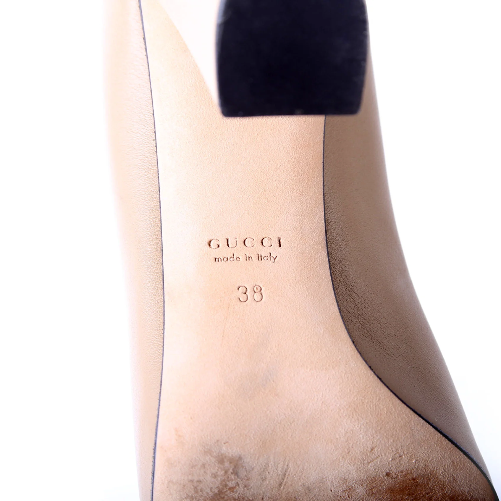 Horsebit Block Heel Pumps Size 38 - Image 8