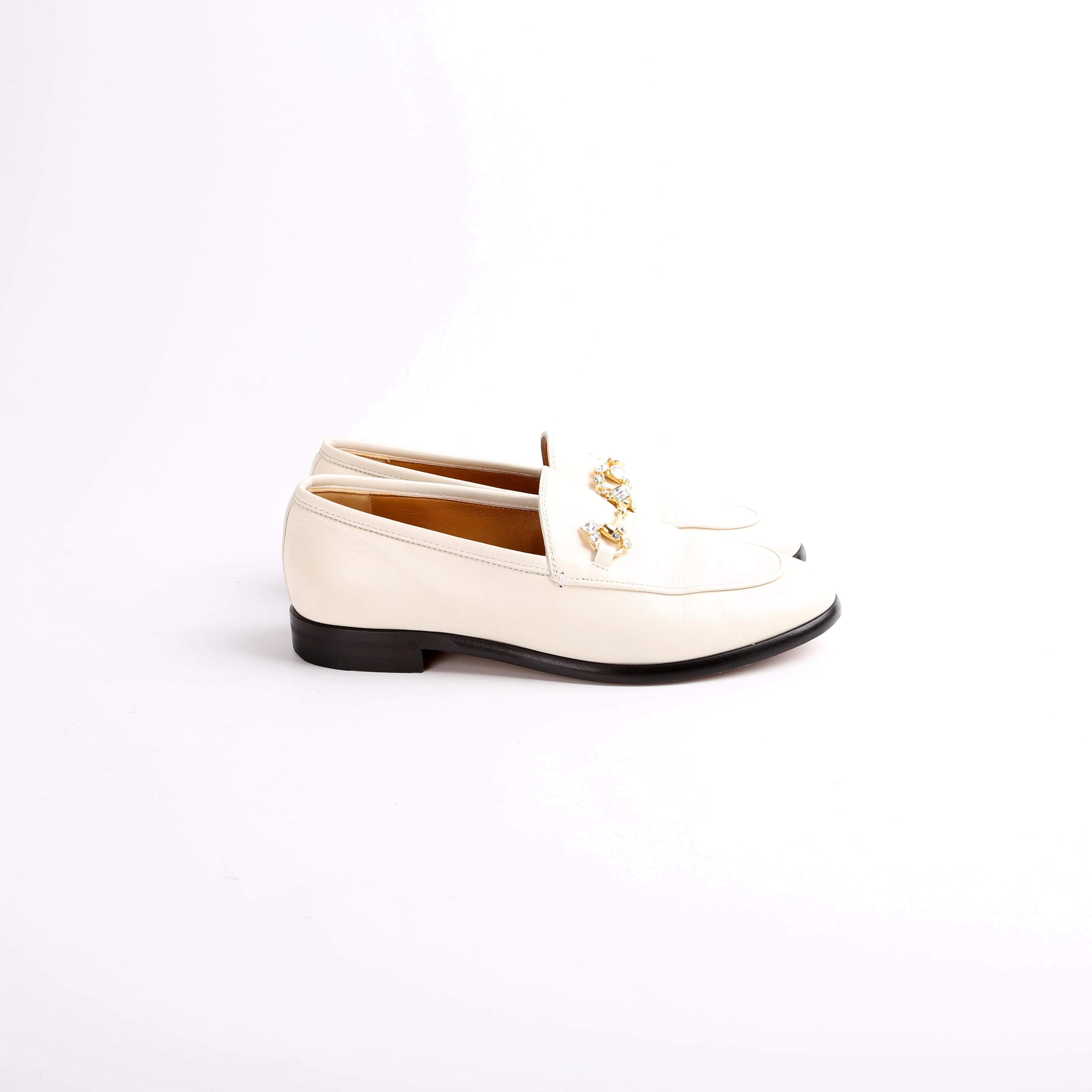 Horsebit Leather Loafers Size 36.5 - Image 5
