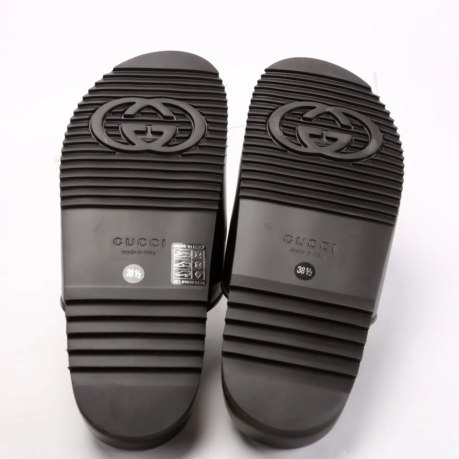 Horsebit Leather Mules Size 38.5 Black - Image 8