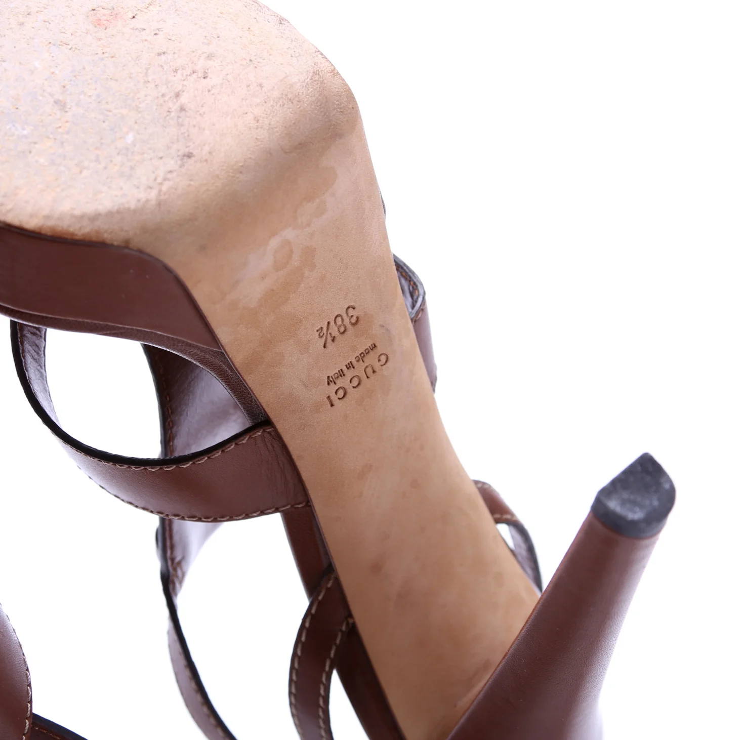 Horsebit Sandal Heel Size 38.5 - Image 9