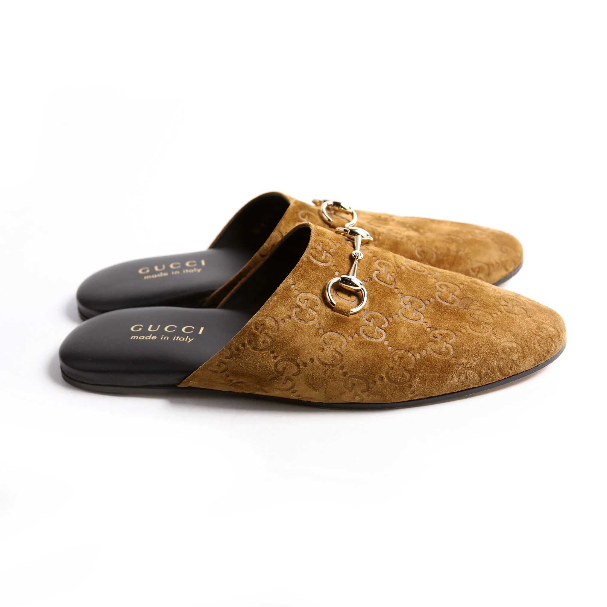 Horsebit Suede Mules Size 36 - Image 5
