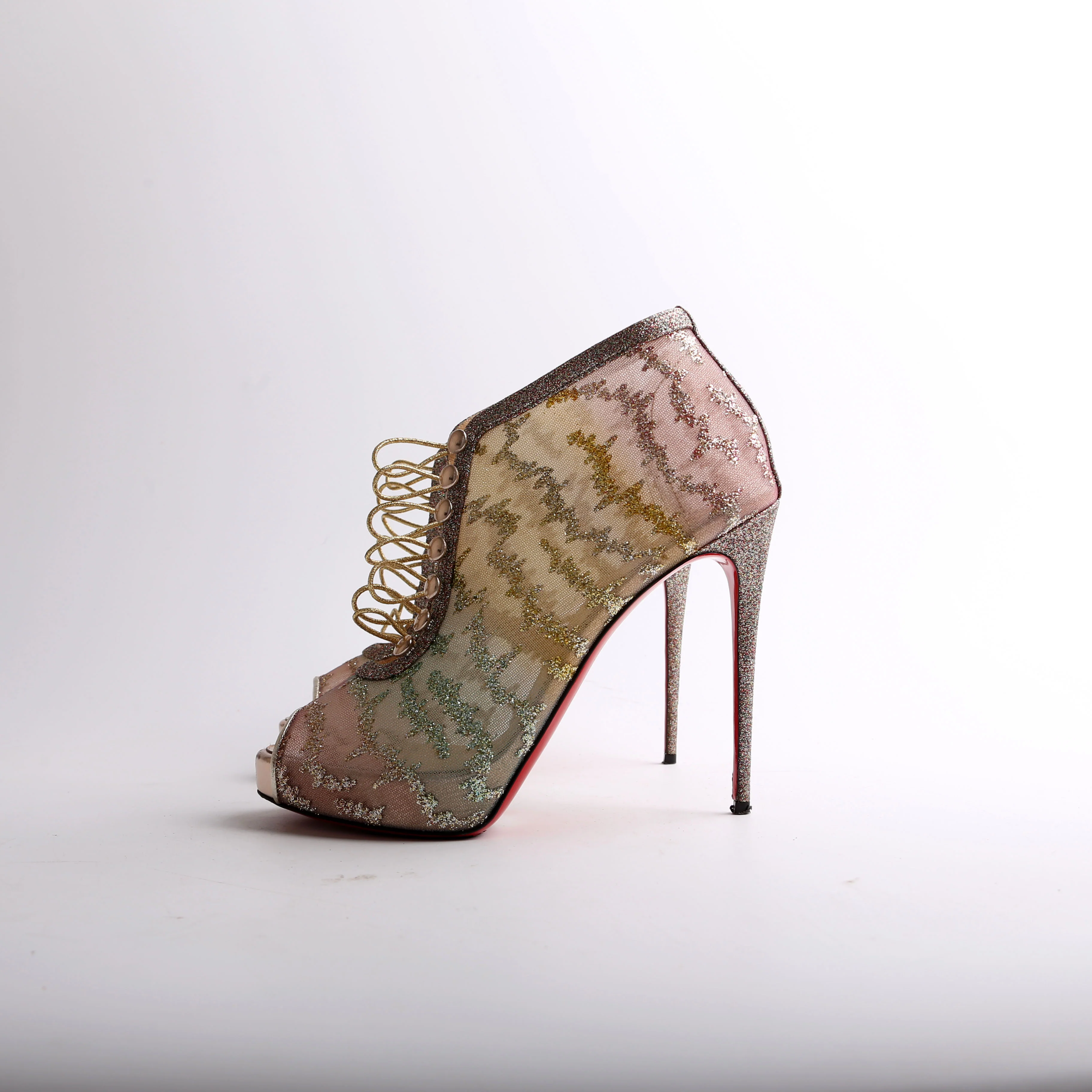 Hot Chick 100 Patent Open Toe Size 39 - Image 2