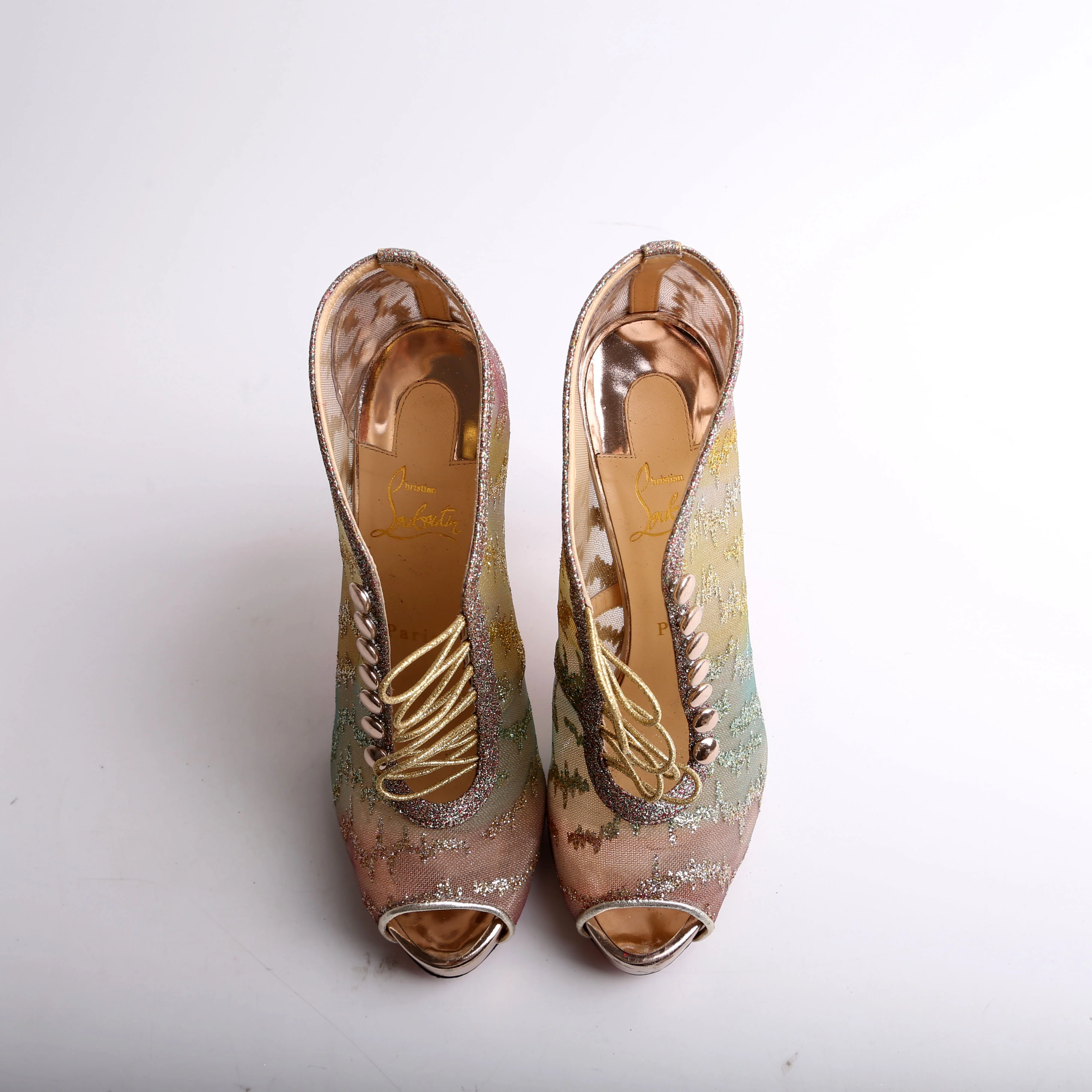 Hot Chick 100 Patent Open Toe Size 39 - Image 6