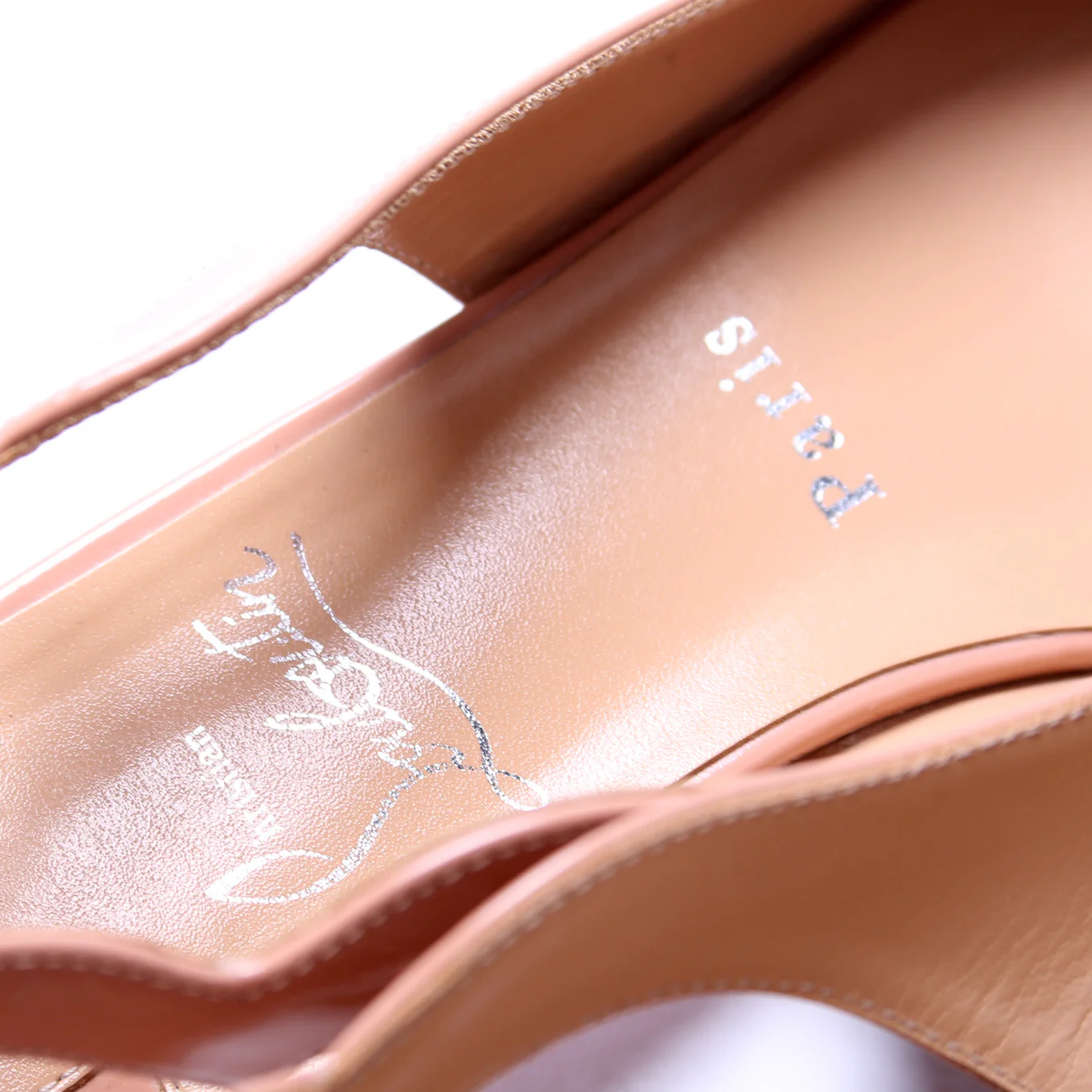 Hot Chickita Slingback Flats Size 36 Nude - Image 6