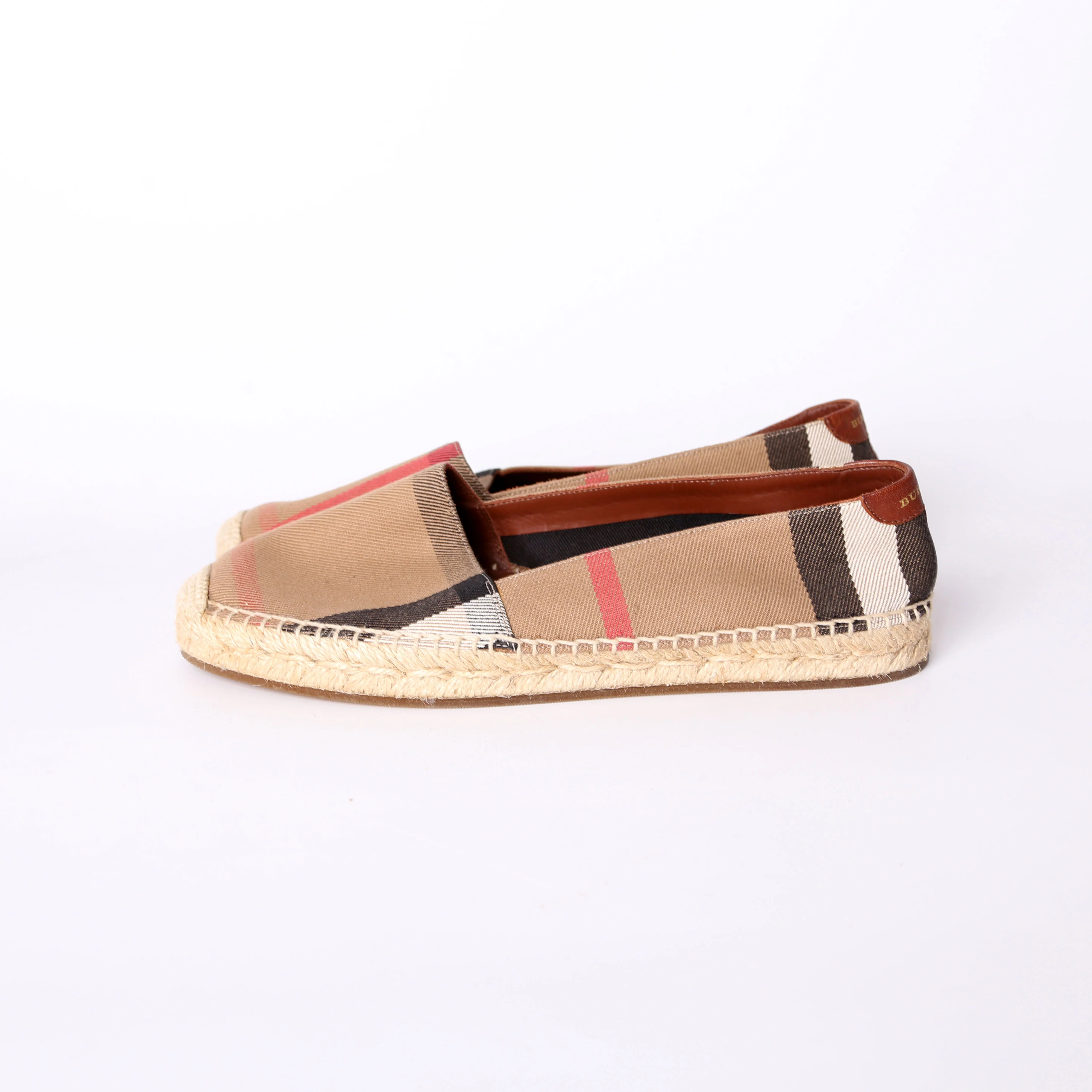 House Check Espadrilles Size 37.5 - Image 3