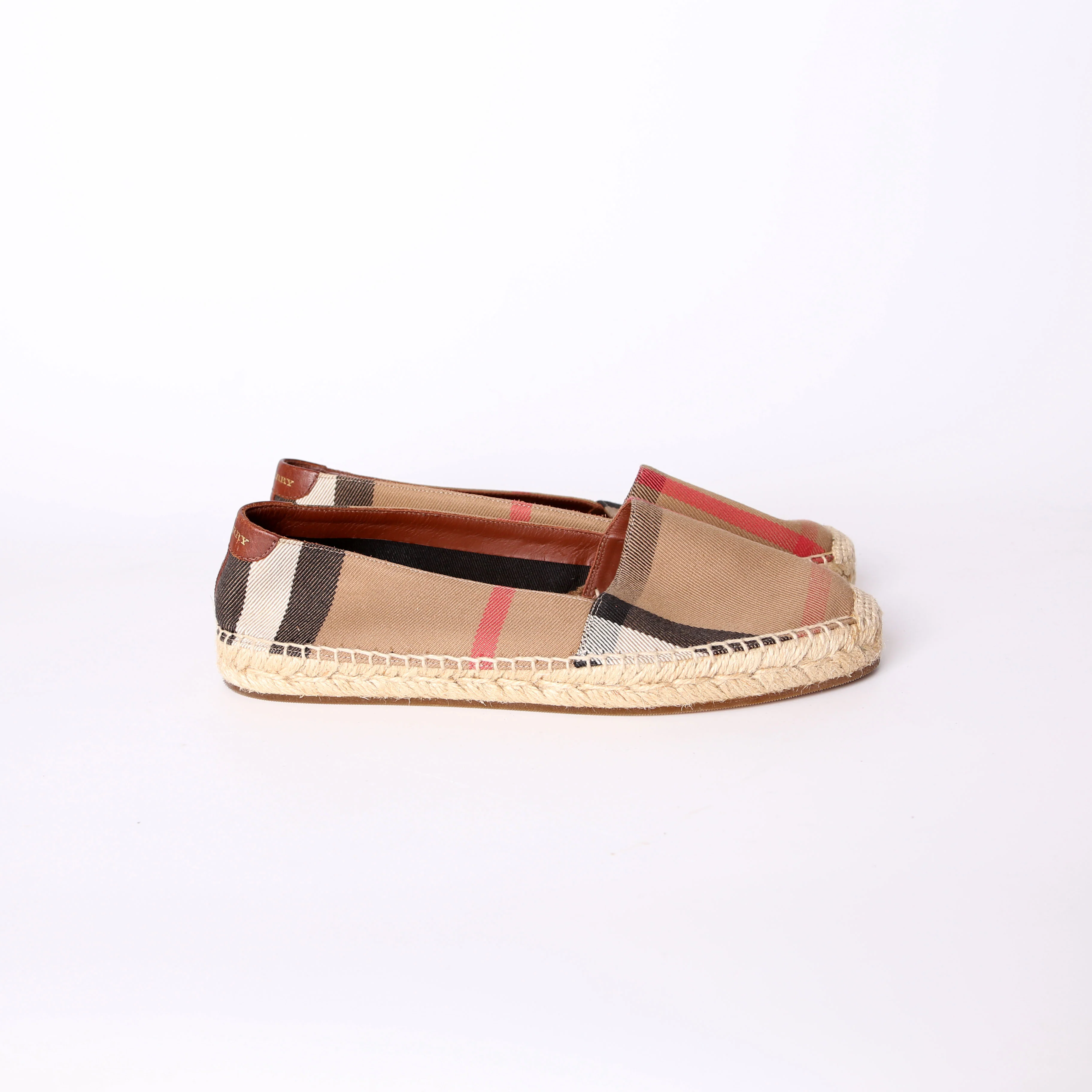 House Check Espadrilles Size 37.5 - Image 5