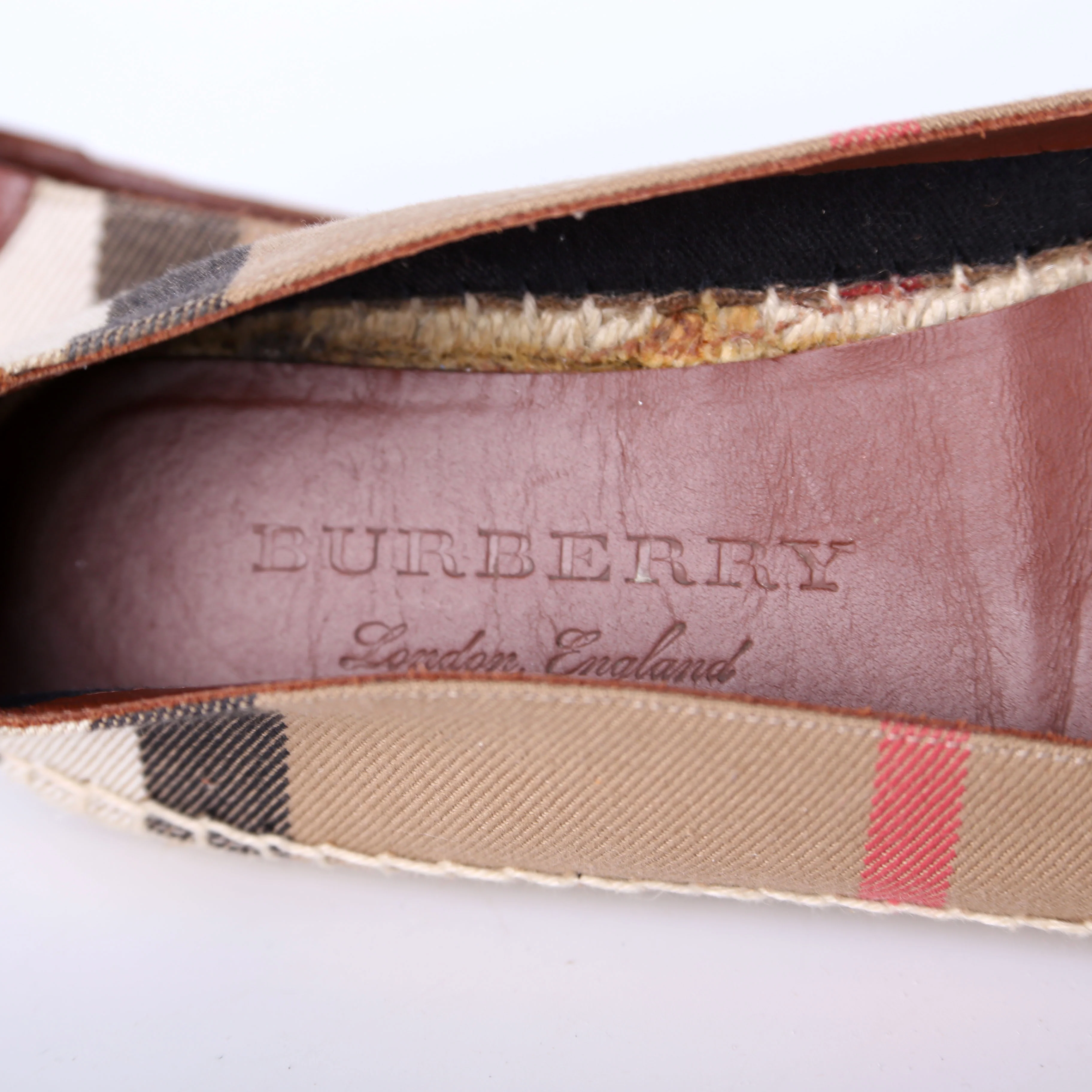 House Check Espadrilles Size 37.5 - Image 6