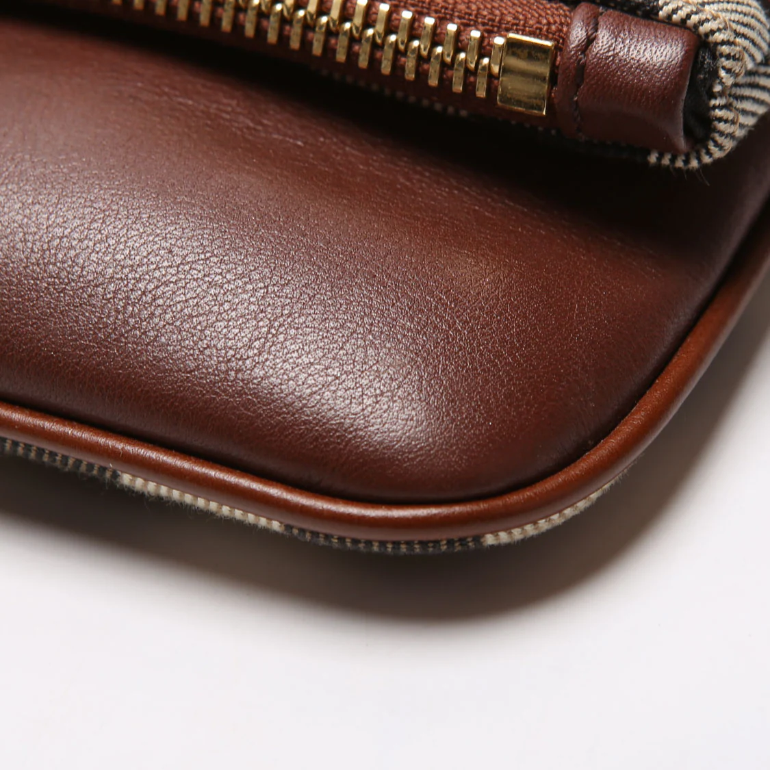 House Check Fold Over Wristlet Clutch - Image 6