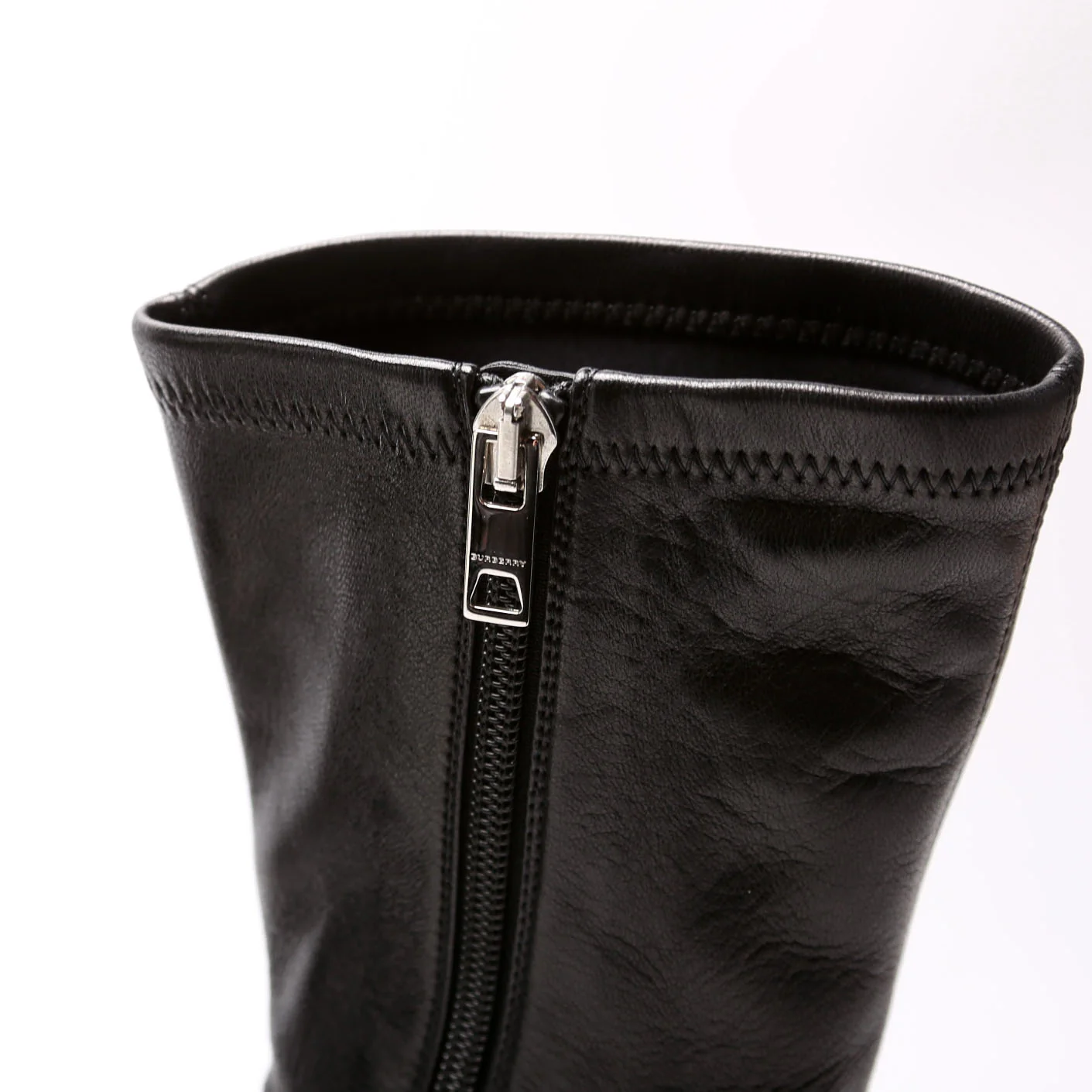 Hurr Leather Boots Size 40 Black - Image 5