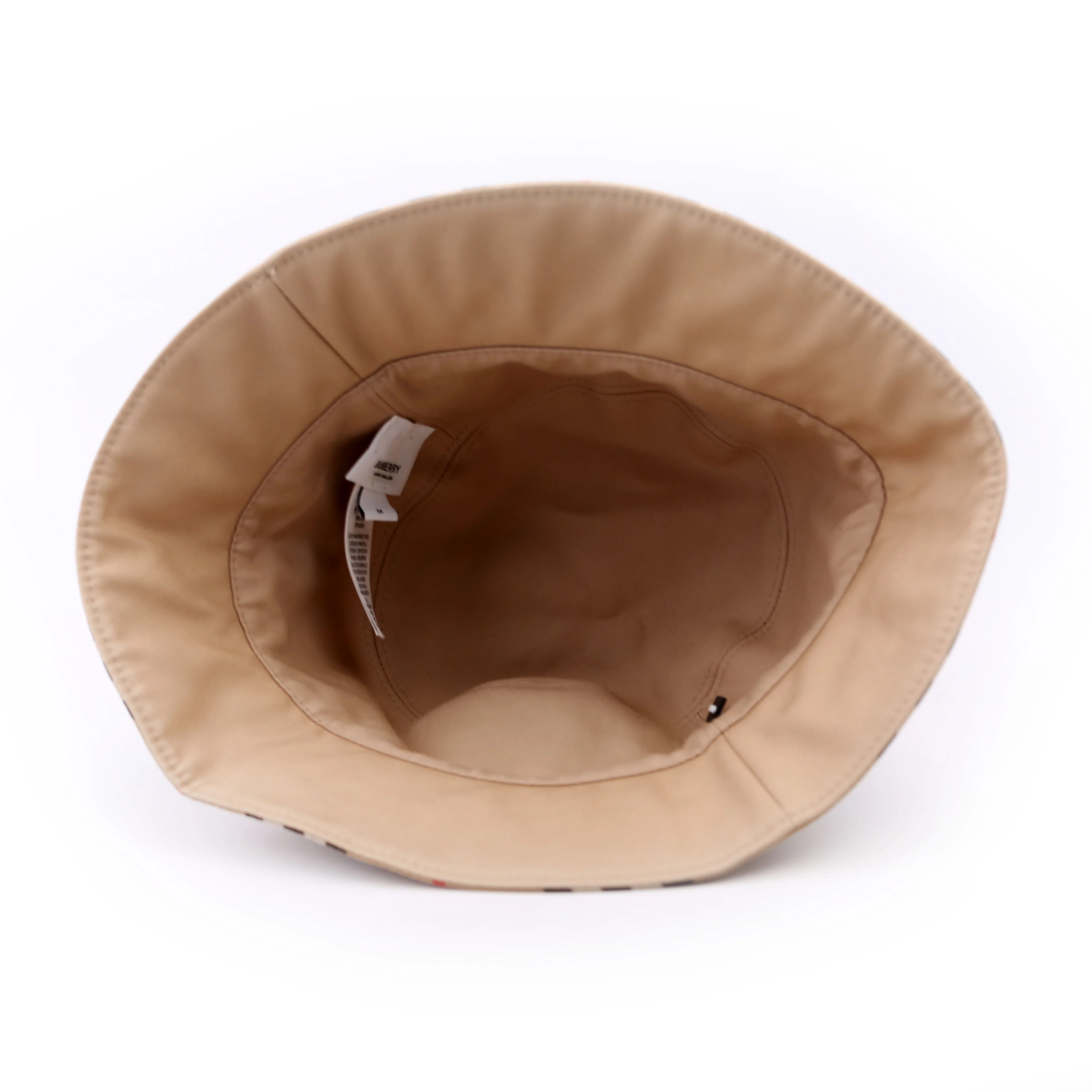 Icon Stripe Bucket Hat Size Medium 57 Beige - Image 5