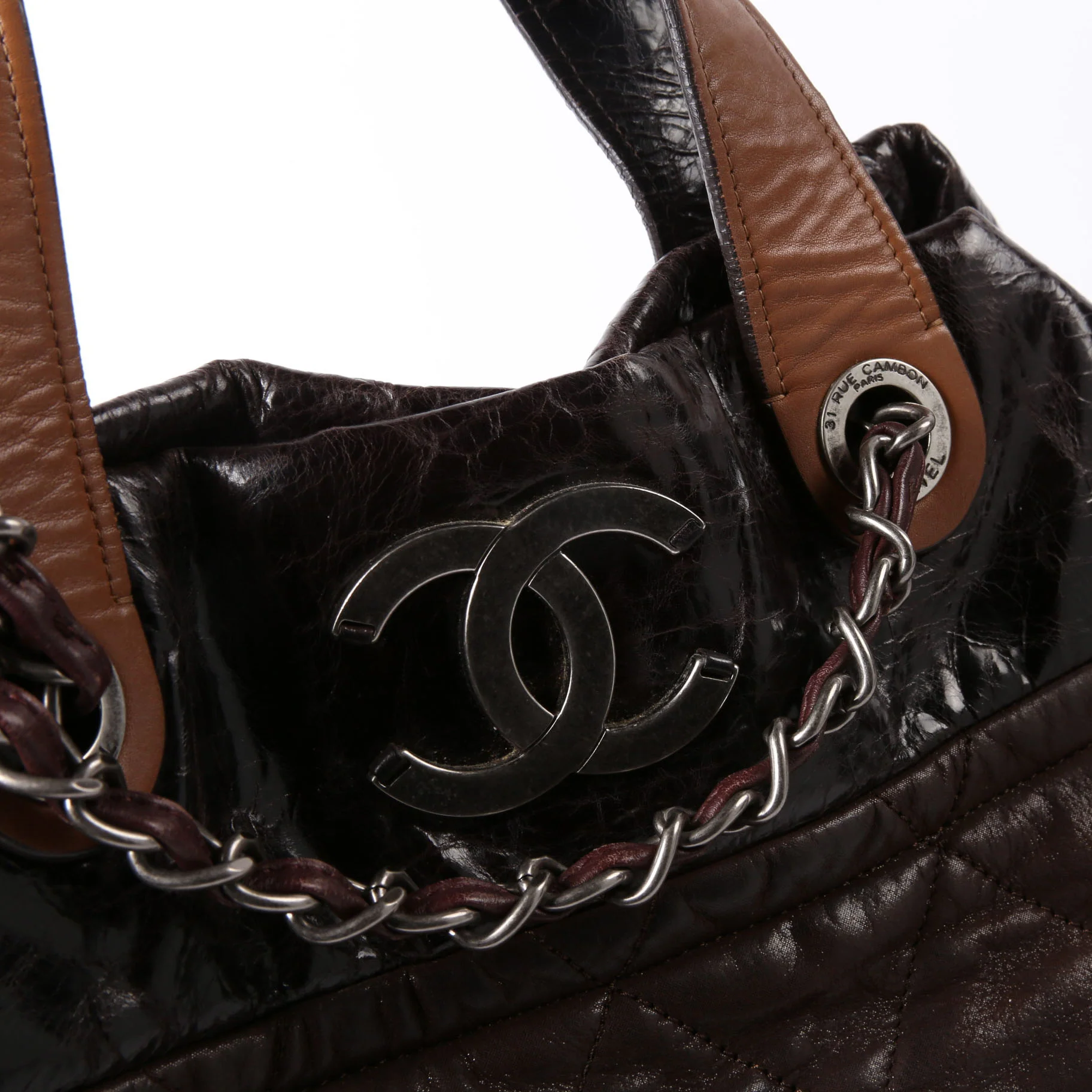 In The Mix Tote 13M Brown - Image 6