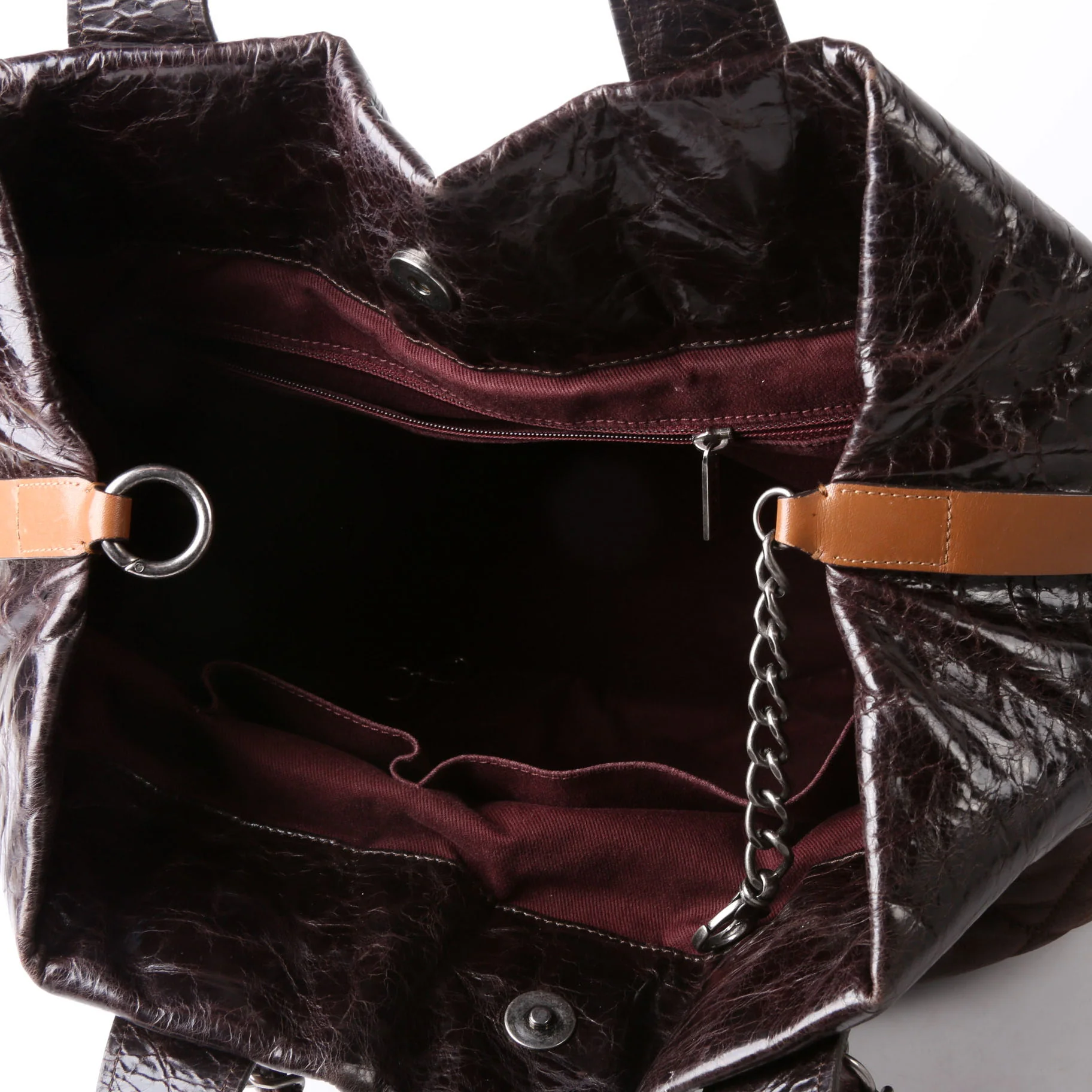 In The Mix Tote 13M Brown - Image 9