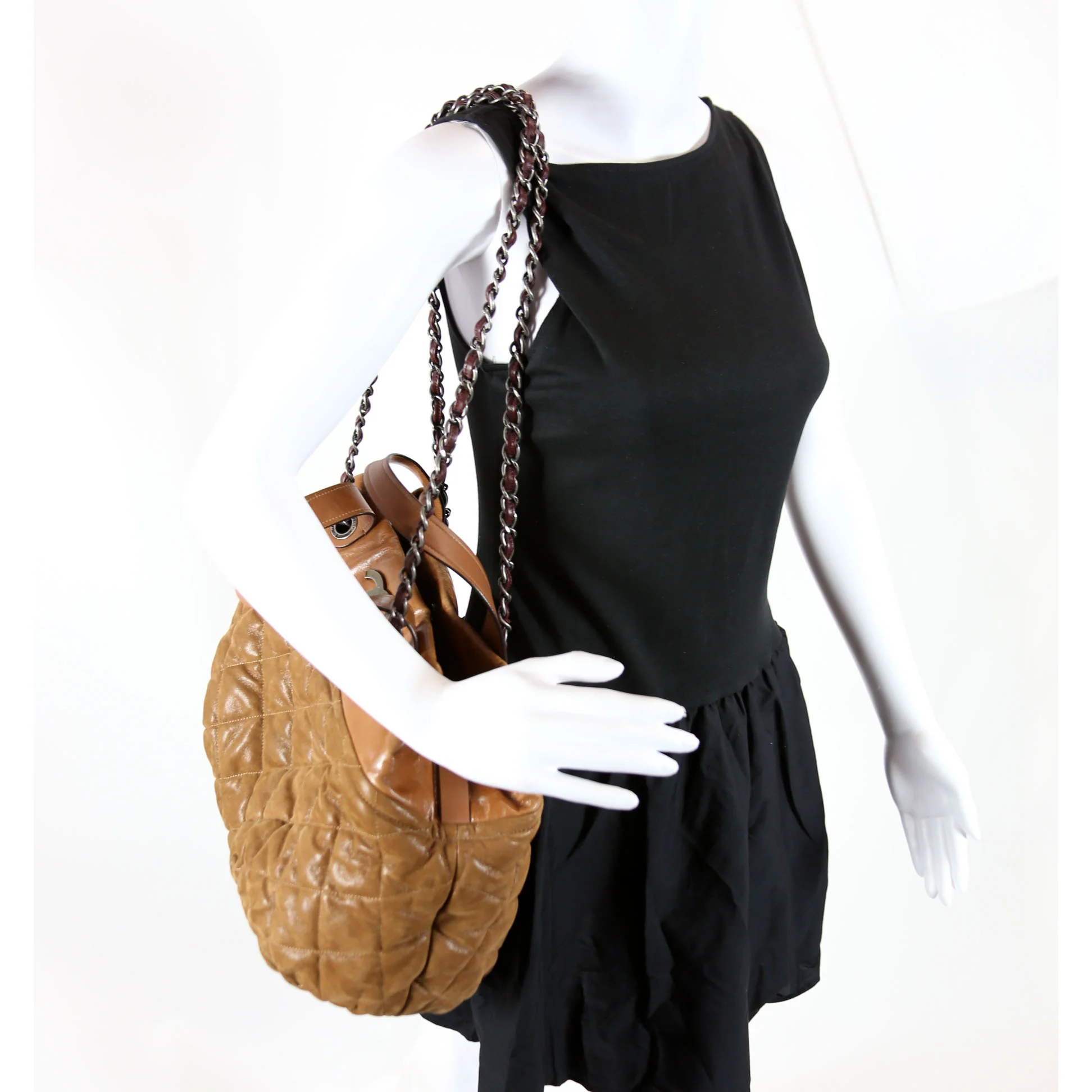 In The Mix Tote 17M Brown - Image 16