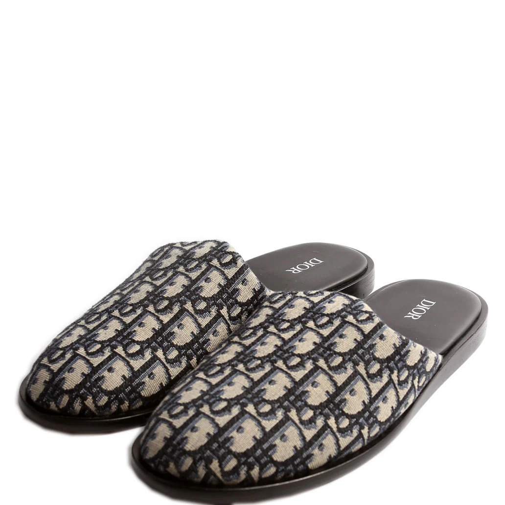 Indior Mules Oblique Canvas Size 42