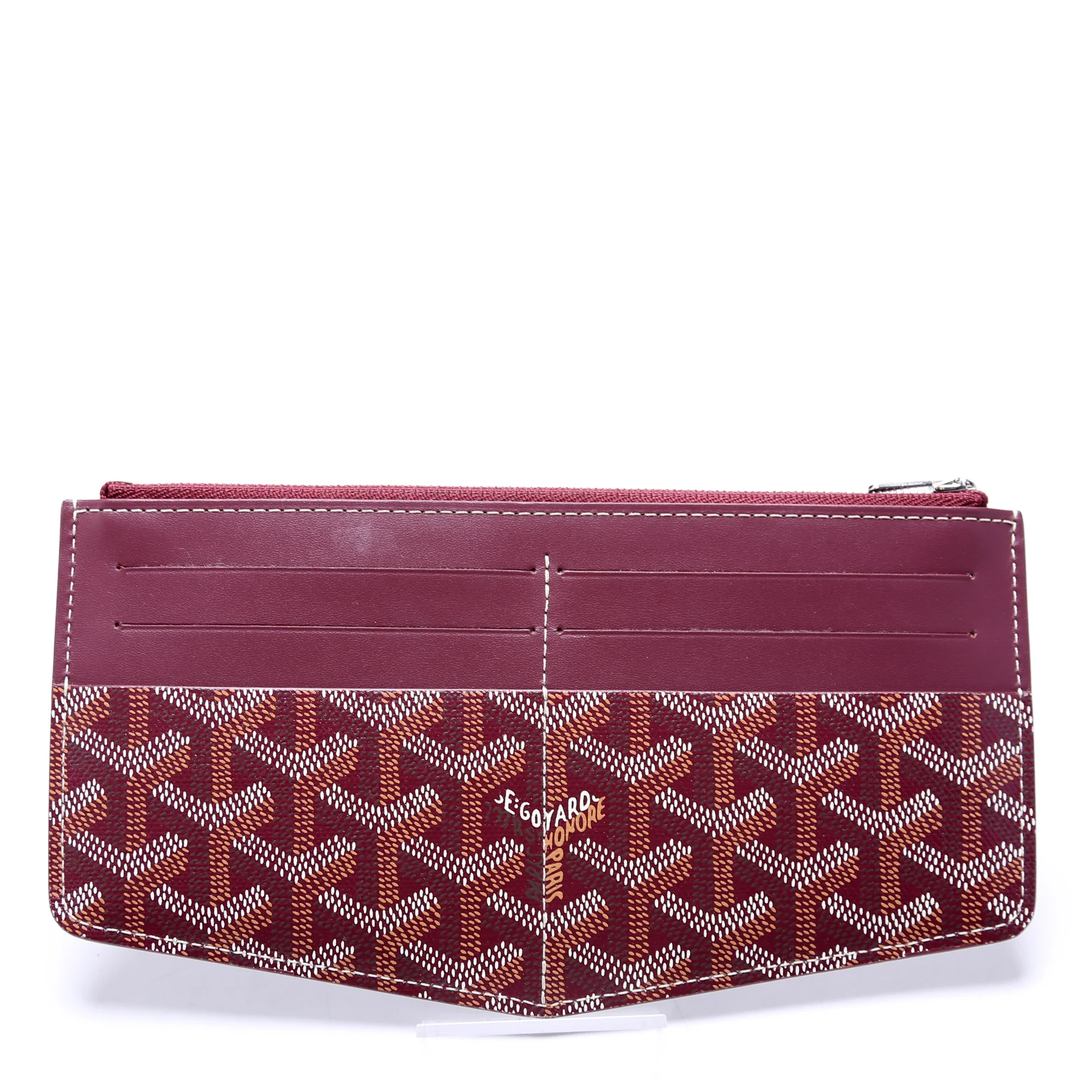 Insert Louise Wallet Goyardine Burgundy - Image 3