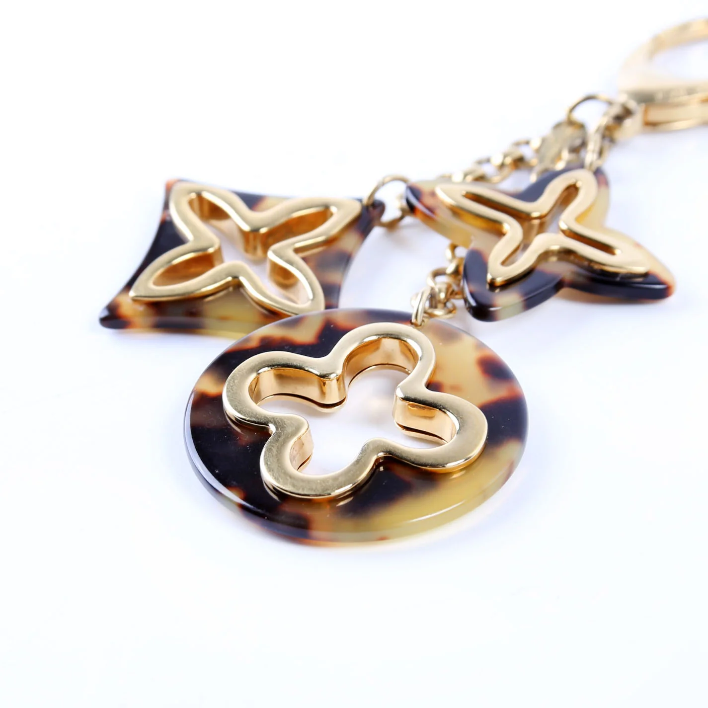 Insolence Bag Charm Gold/Brown - Image 2