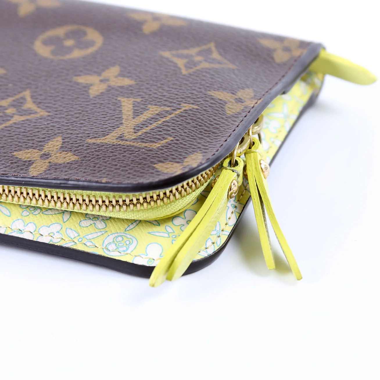 Insolite Wallet Fleuri Monogram Yellow - Image 7