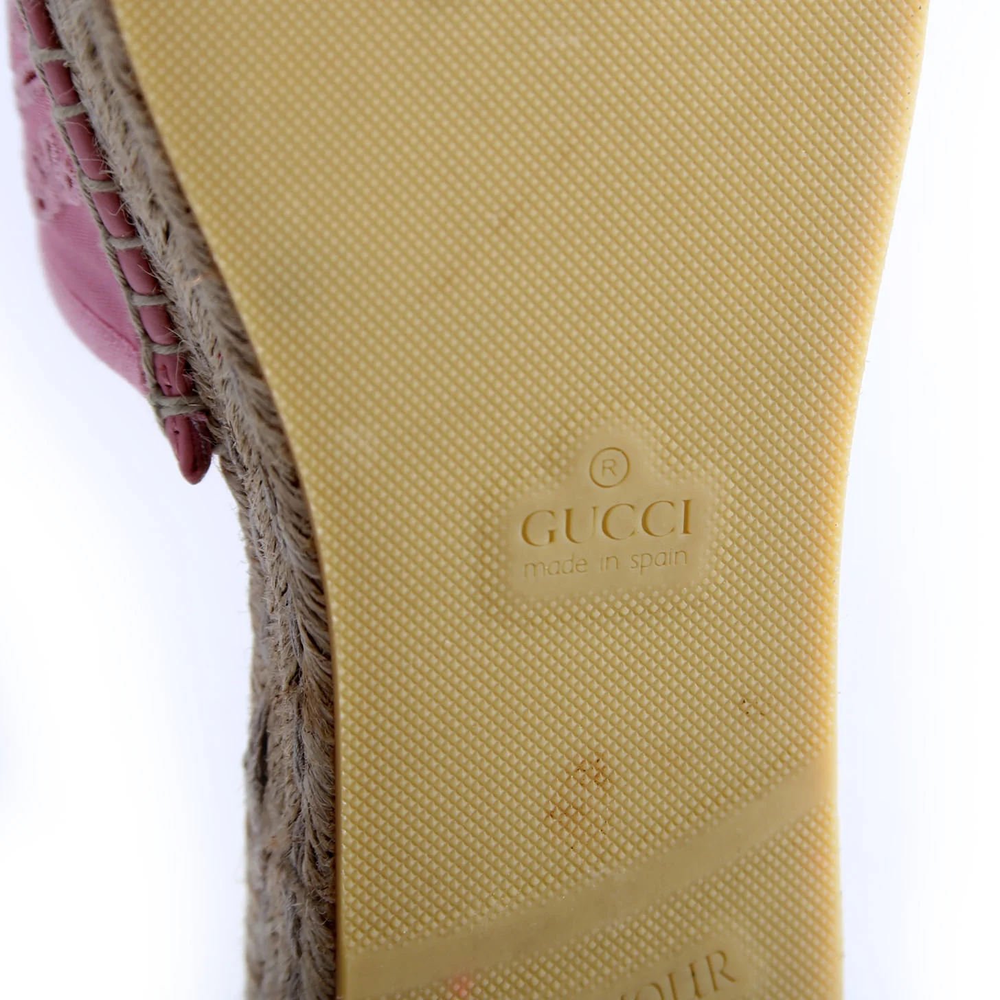 Interlocking G Damita Espadrilles Size 36 Pink - Image 7