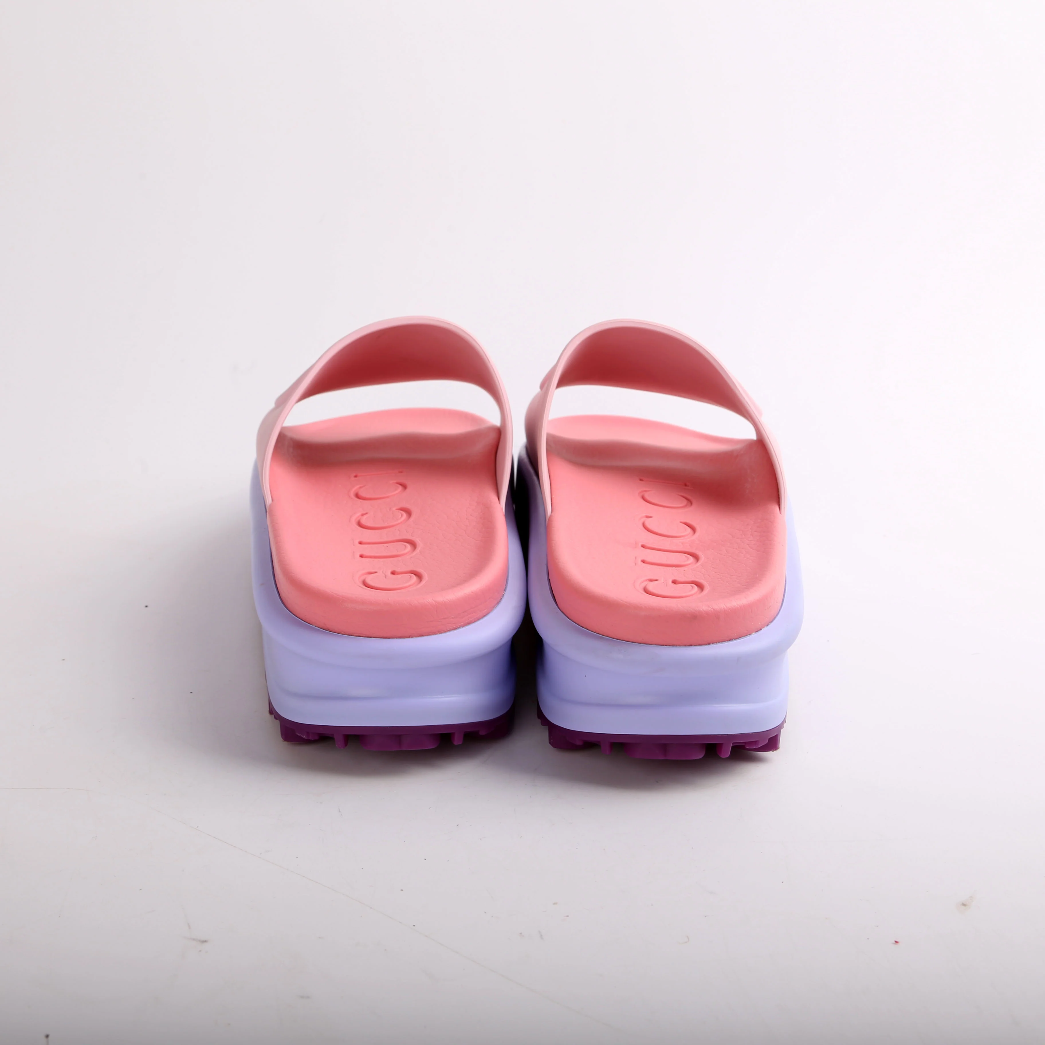 Interlocking G Rubber Platform Slides Size 39 - Image 5