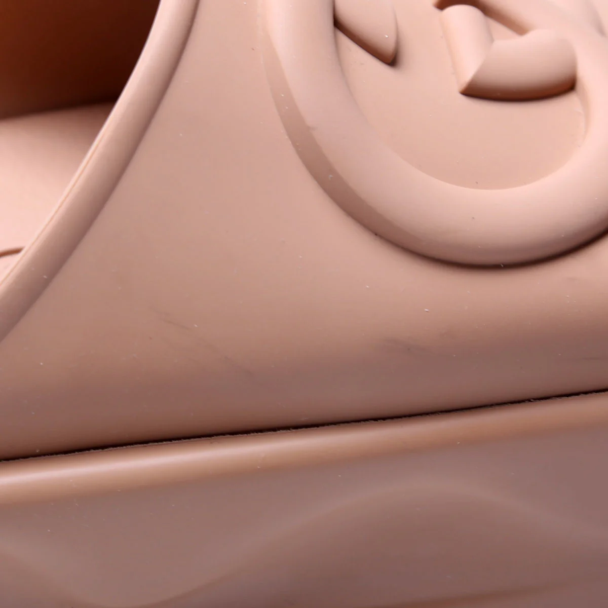 Interlocking G Rubber Platform Slides Size 39 - Image 5