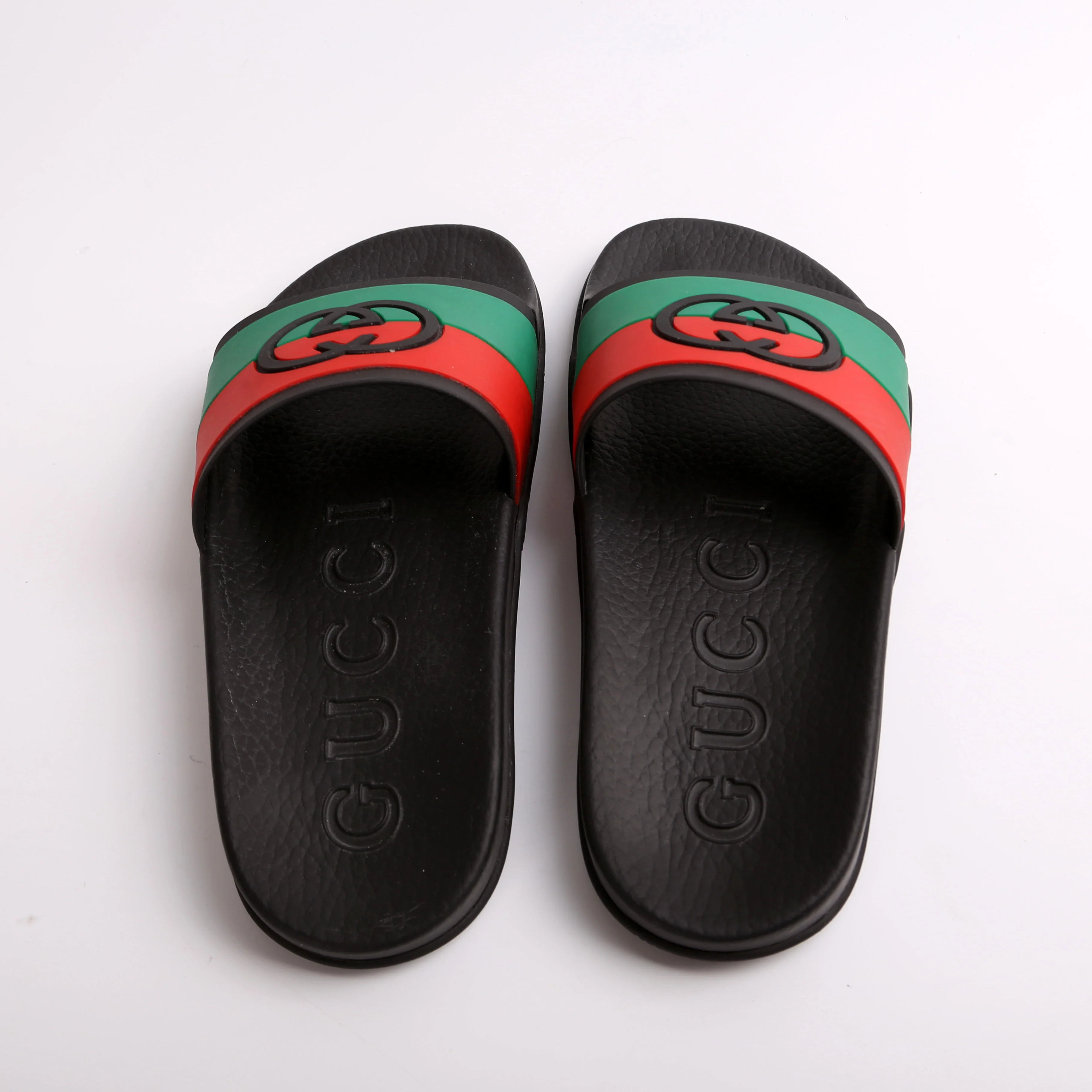 Interlocking G Web Rubber Slides Size 39 - Image 5