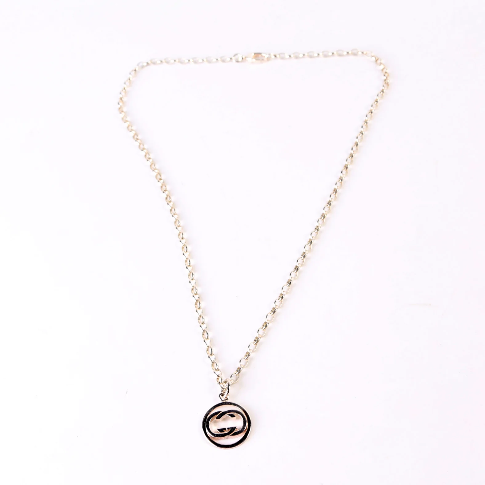 Interlocking GG Necklace 925 - Image 2