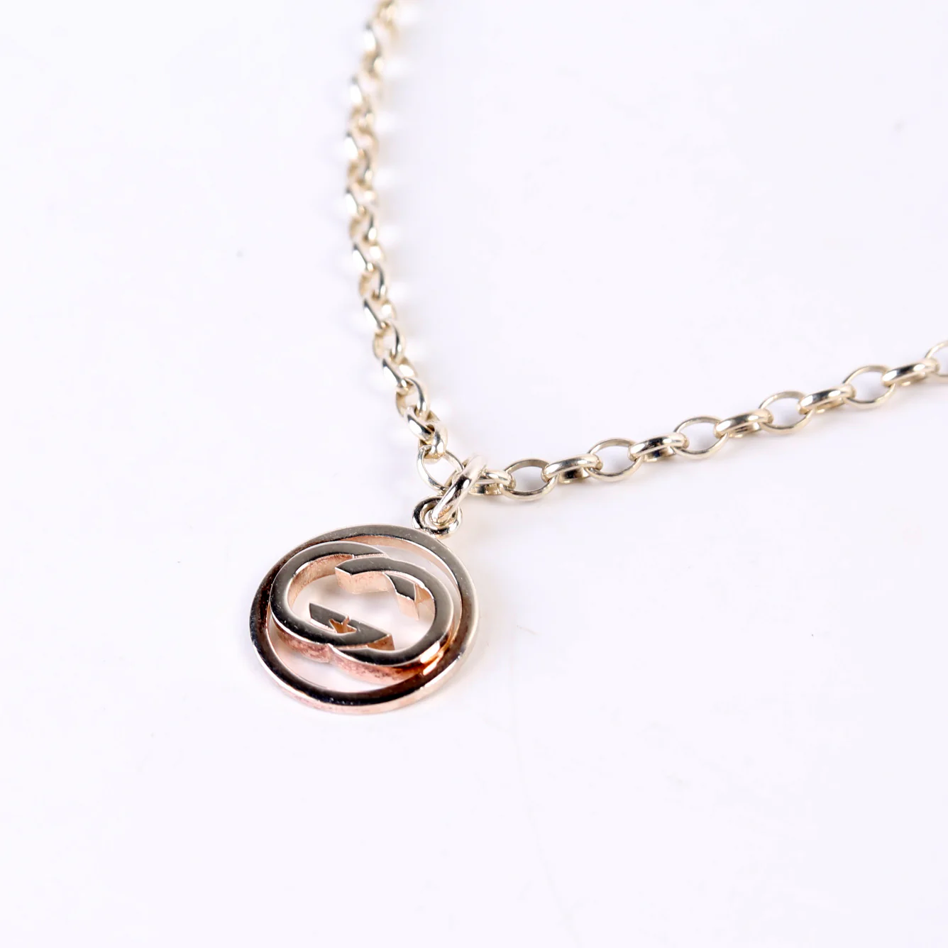 Interlocking GG Necklace 925 - Image 4