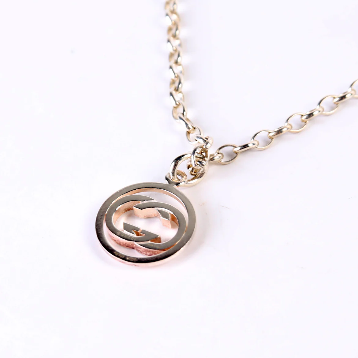 Interlocking GG Necklace 925 - Image 5