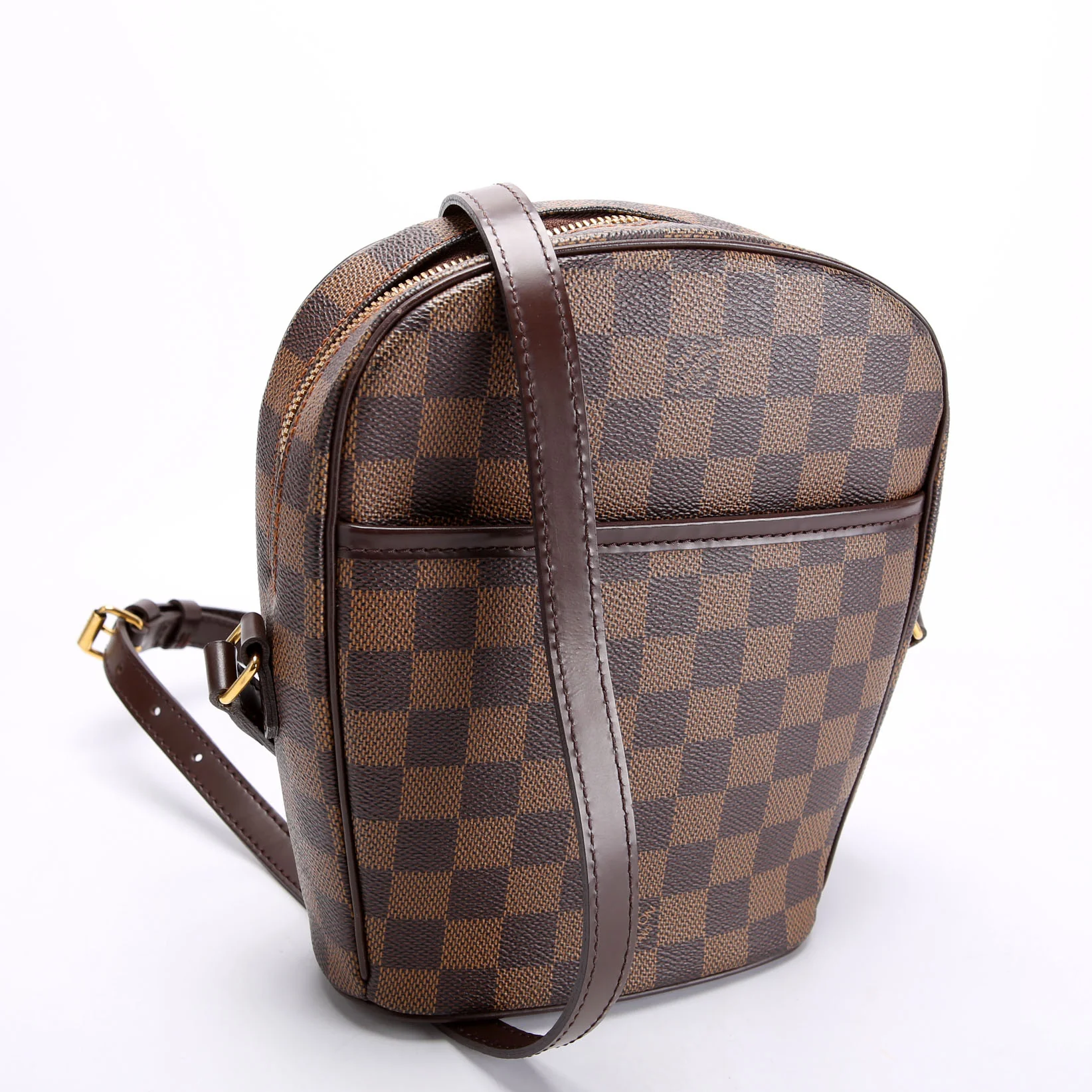 Ipanema PM Damier Ebene Brown/Red - Image 2