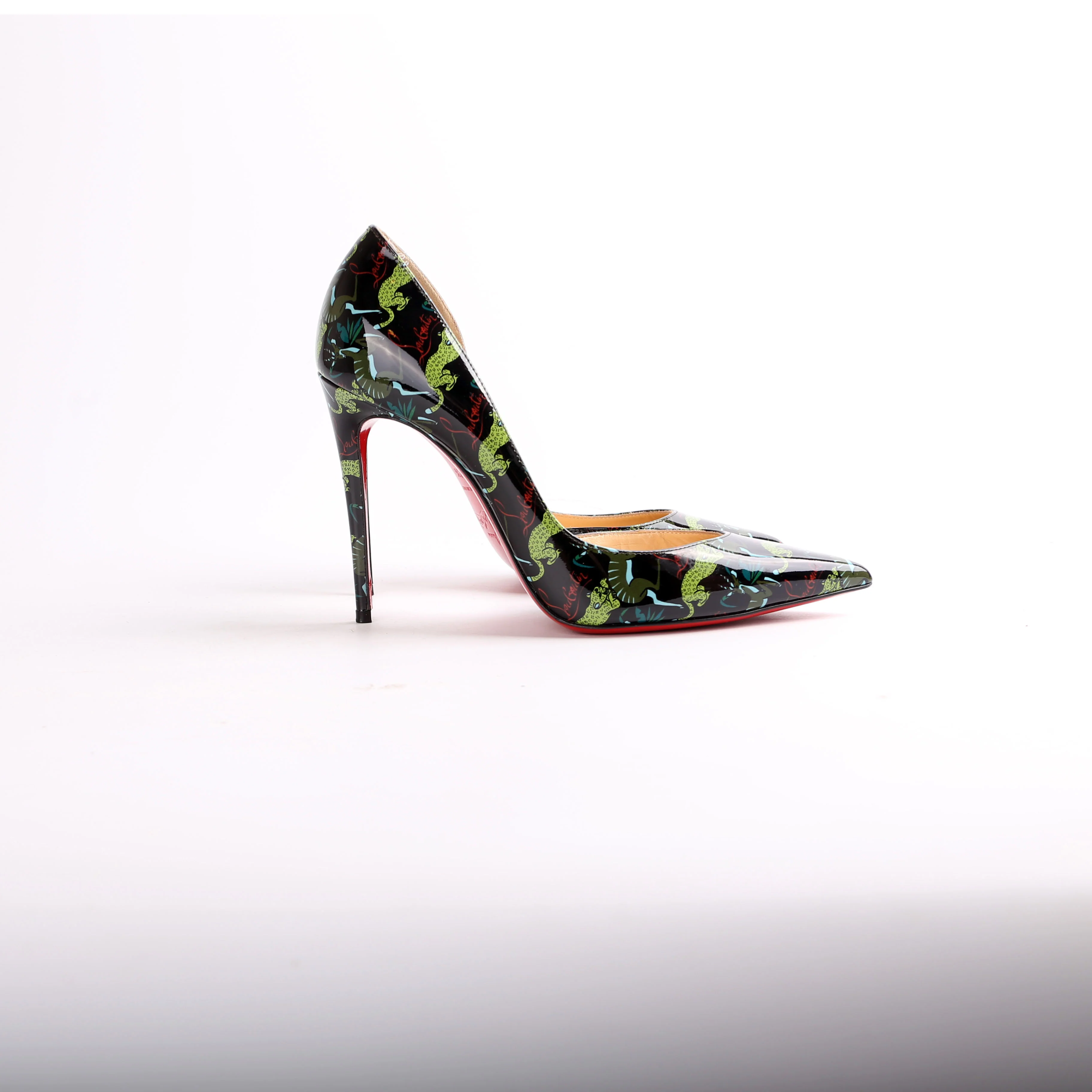 Iriza 100 Patent Jungle Pumps Size 37.5 - Image 4