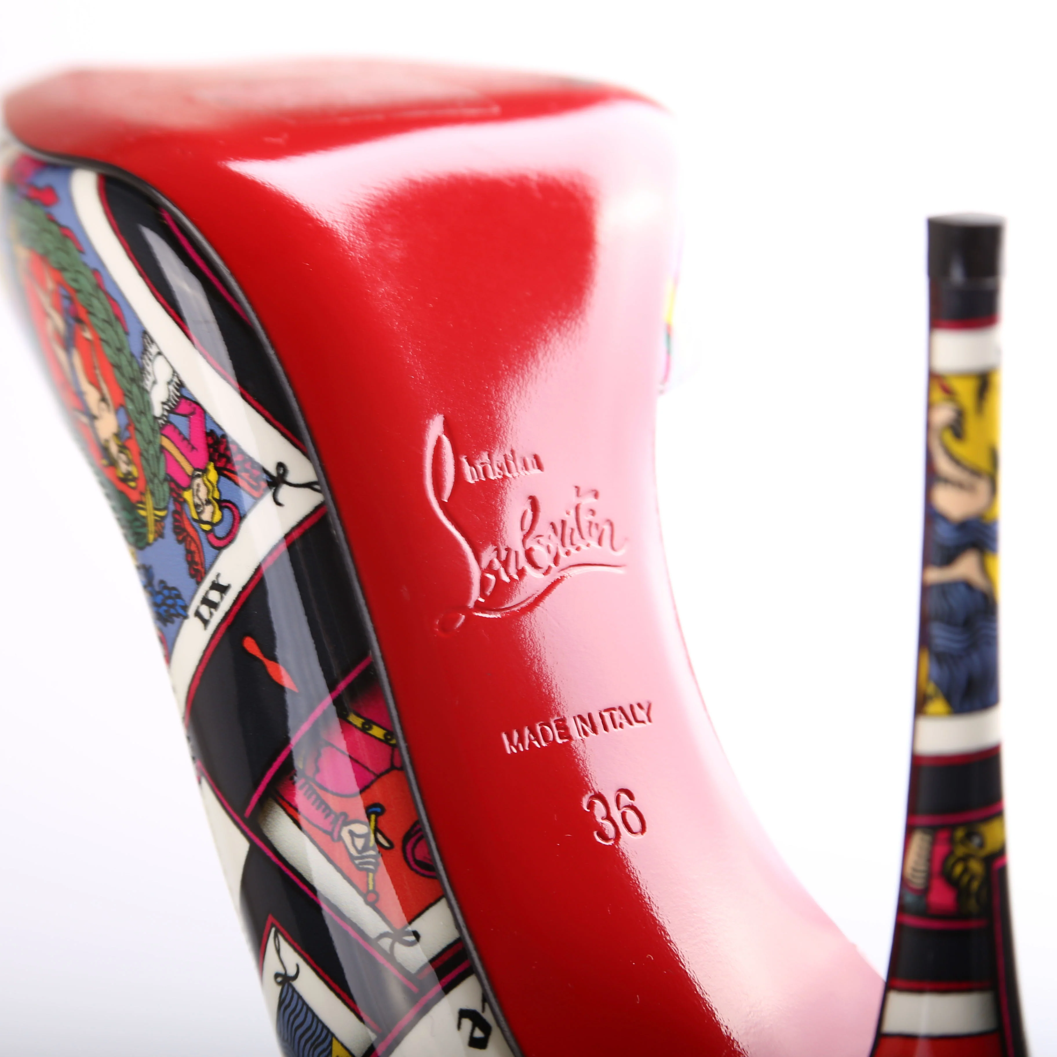 Iriza 100 Patent Tarot Pumps Size 36 - Image 9
