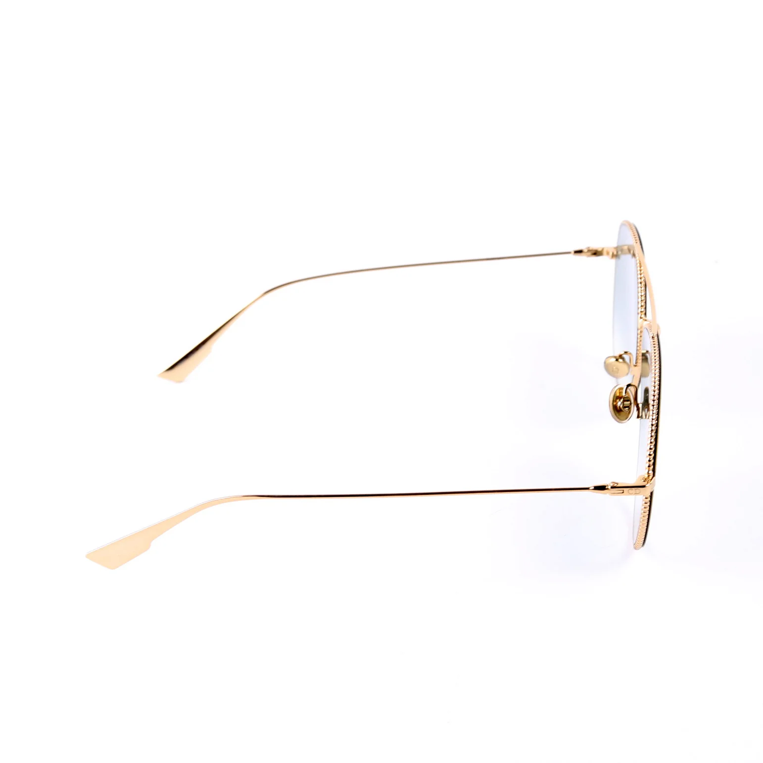 J5G90 Aviator Sunglasses Gold - Image 3