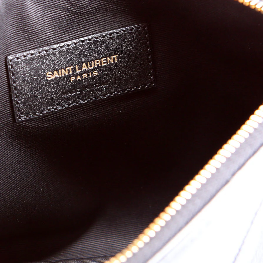 Jamie Large Pochon Lambskin 828350 Black - Image 10
