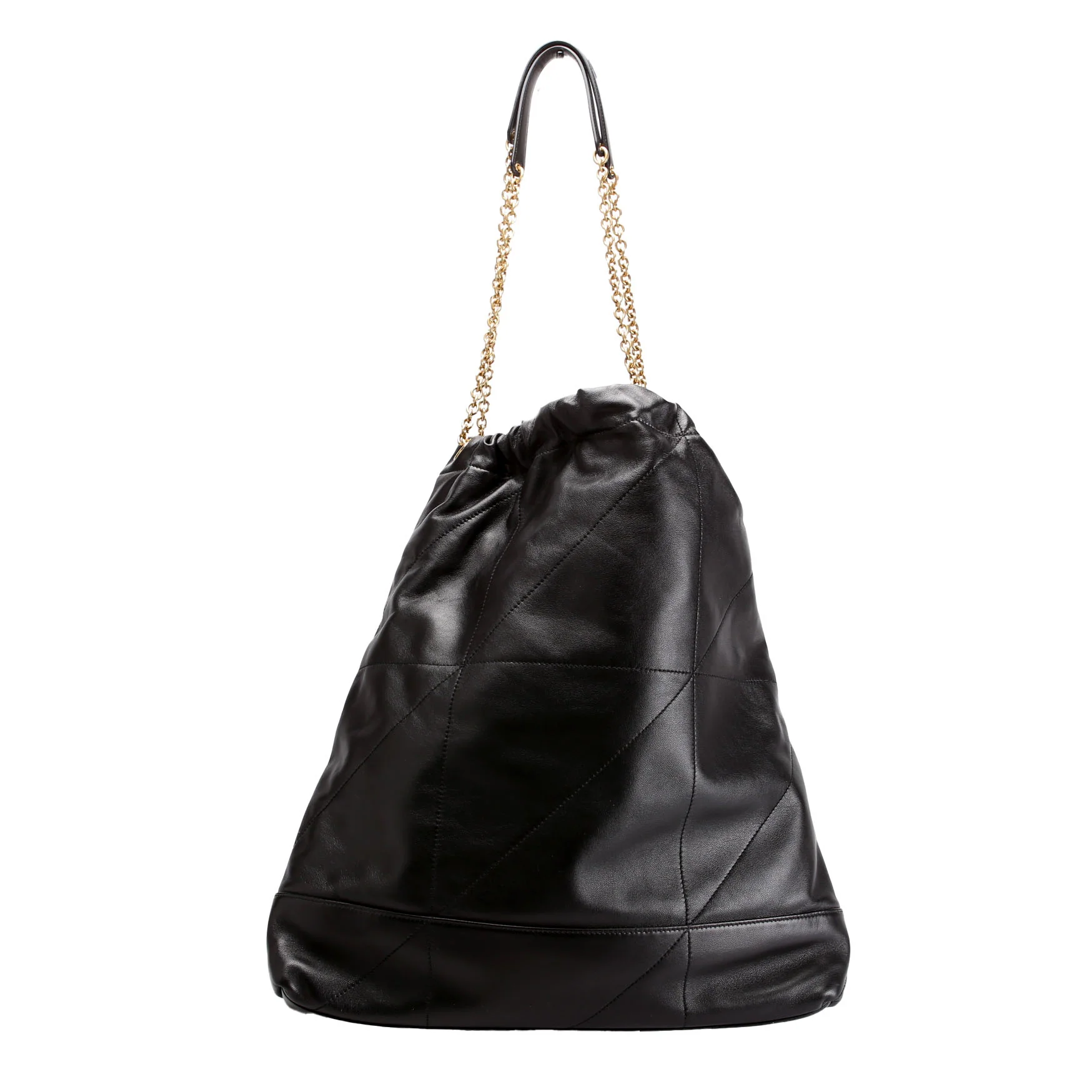 Jamie Large Pochon Lambskin 828350 Black - Image 3