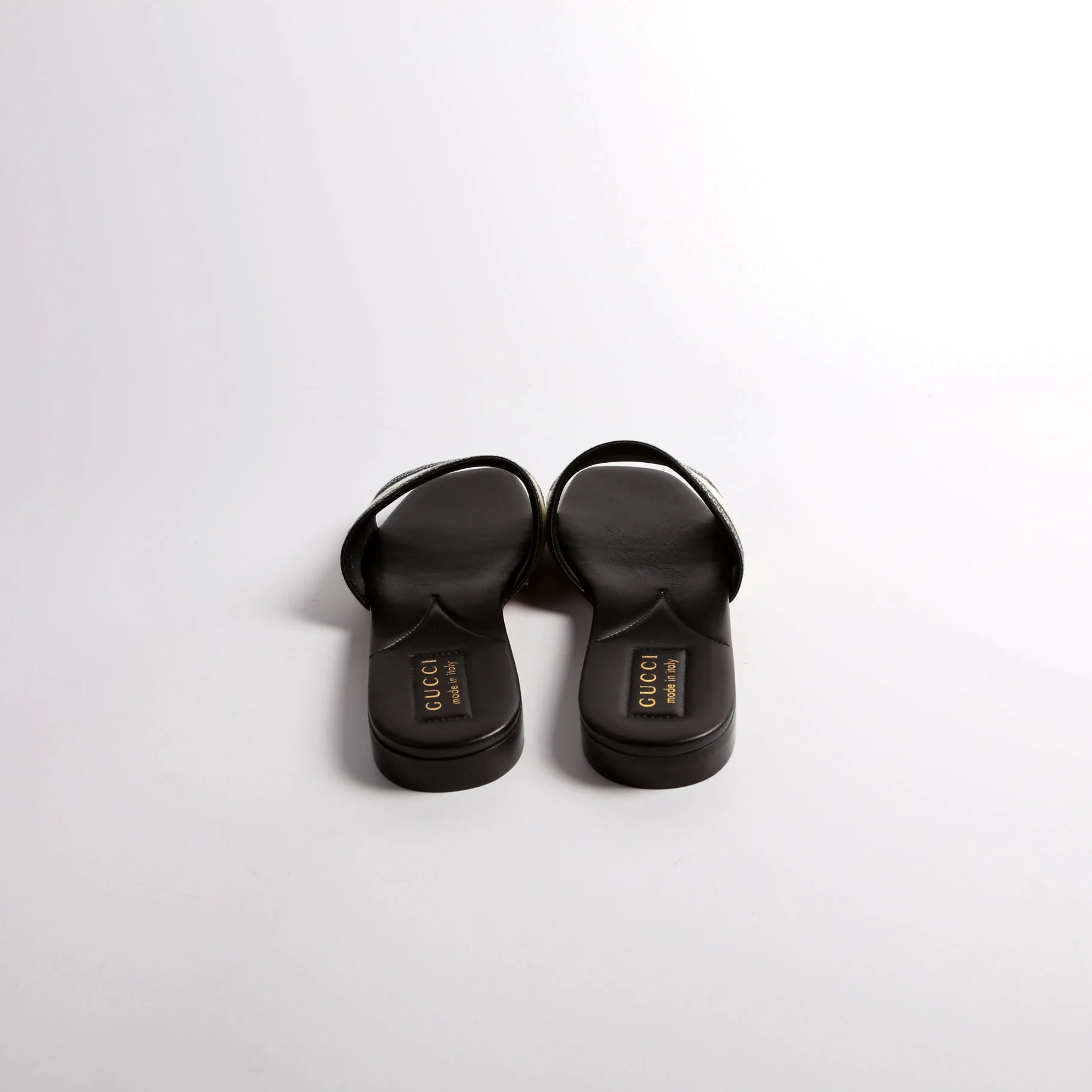 Jane Embossed Slide Sandals Size 38 - Image 4