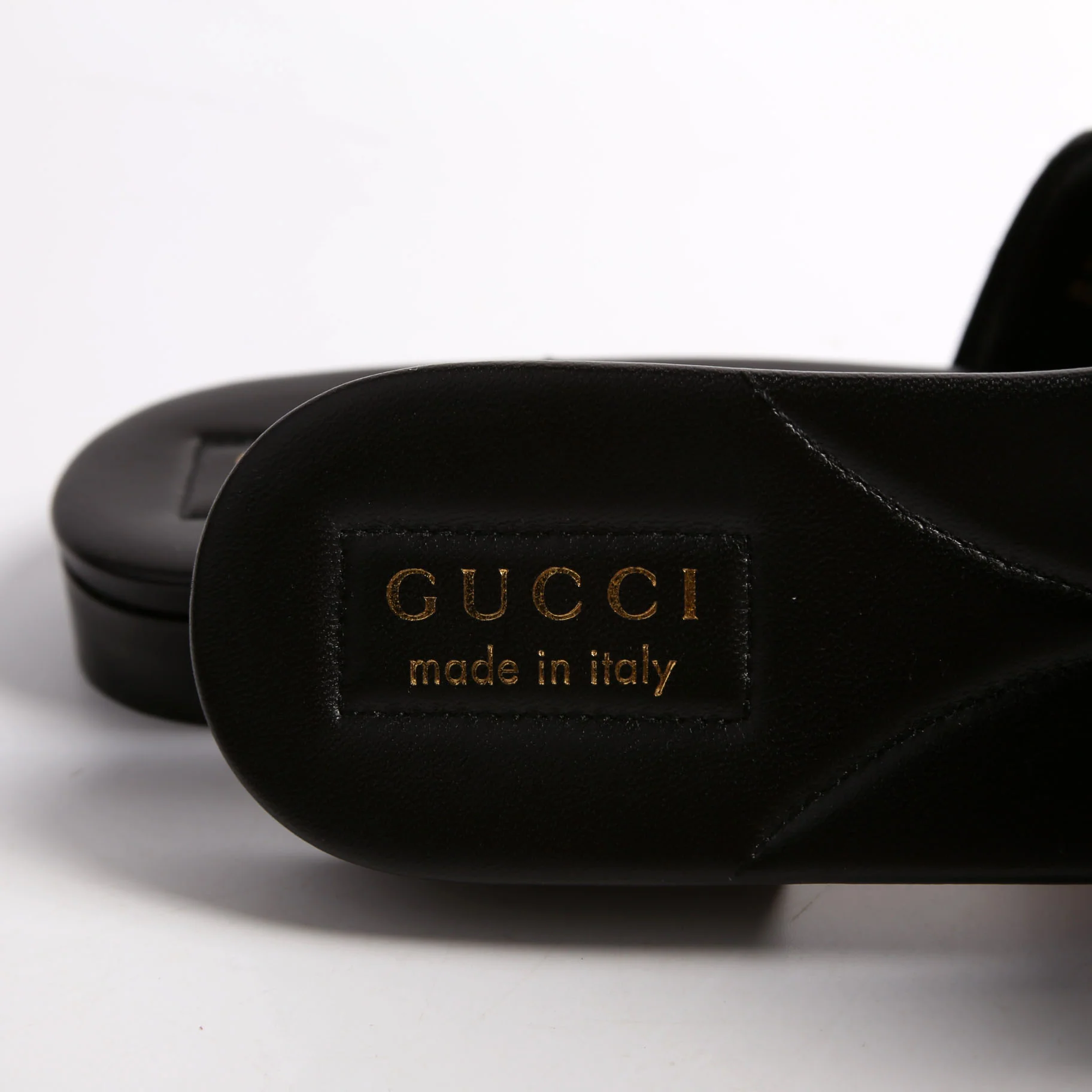 Jane Embossed Slide Sandals Size 38 - Image 6
