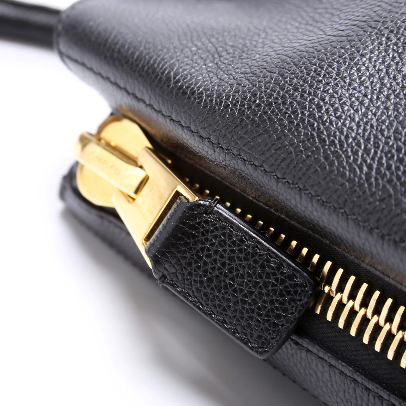 Jennifer Zip Tote Large Black - Image 8