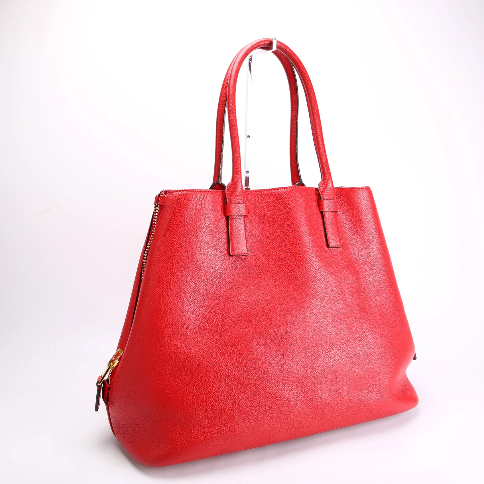 Jennifer Zip Tote Large Red - Image 2