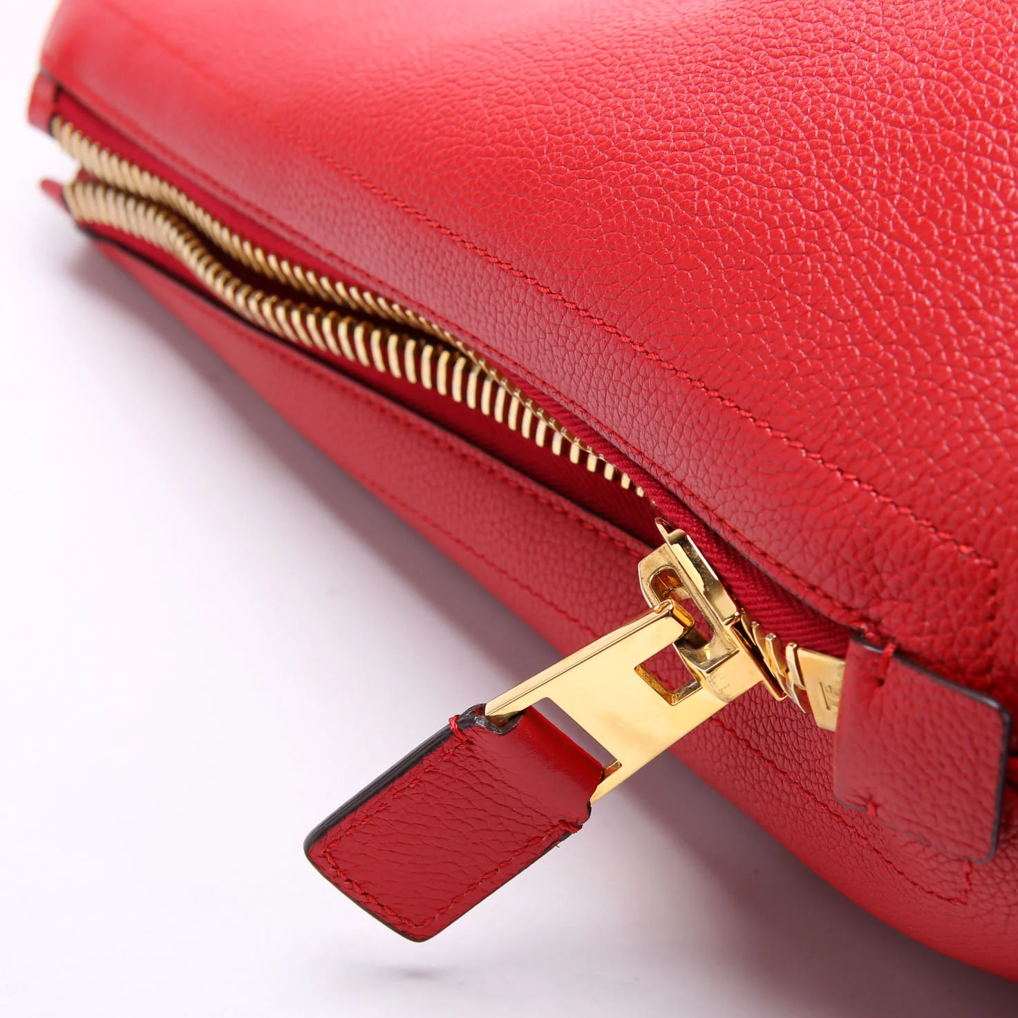 Jennifer Zip Tote Large Red - Image 6
