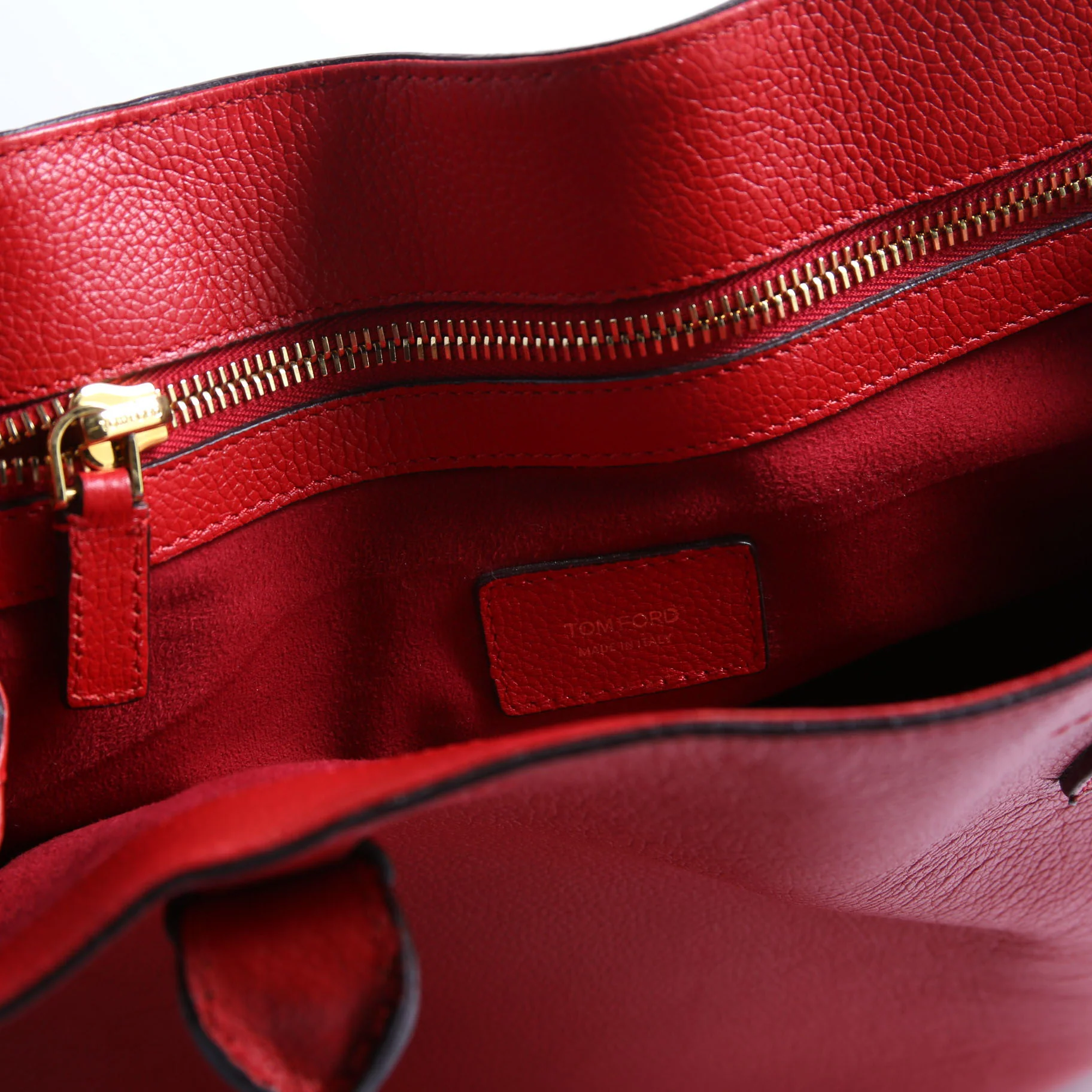 Jennifer Zip Tote Large Red - Image 7