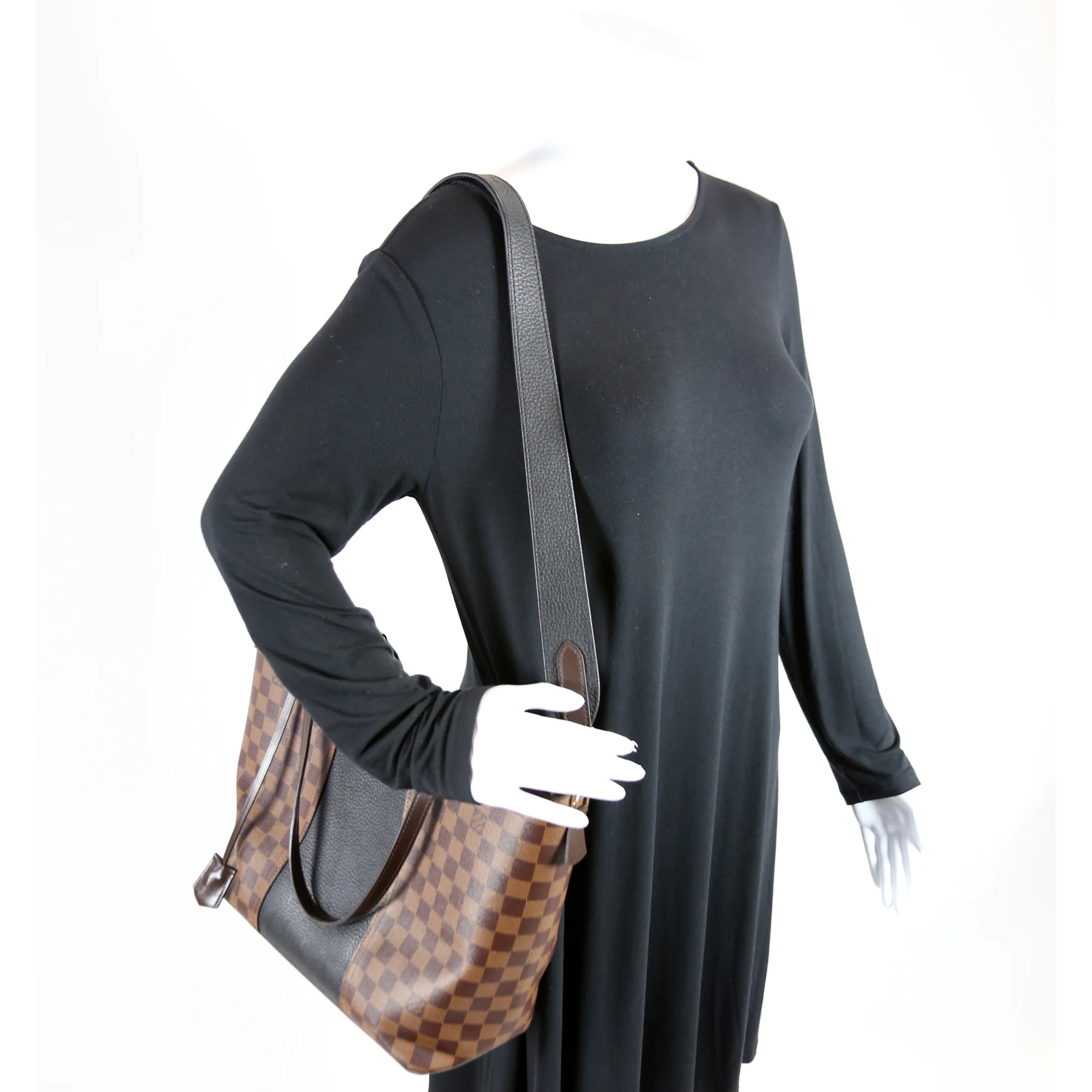 Jersey Bag Damier Ebene Black - Image 12