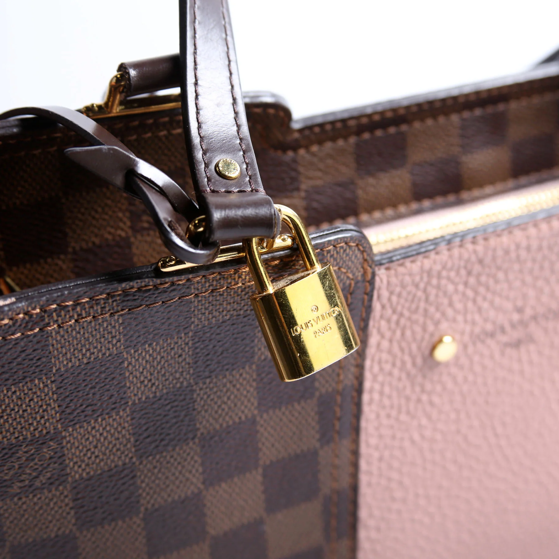 Jersey Bag Damier Ebene Pink - Image 8