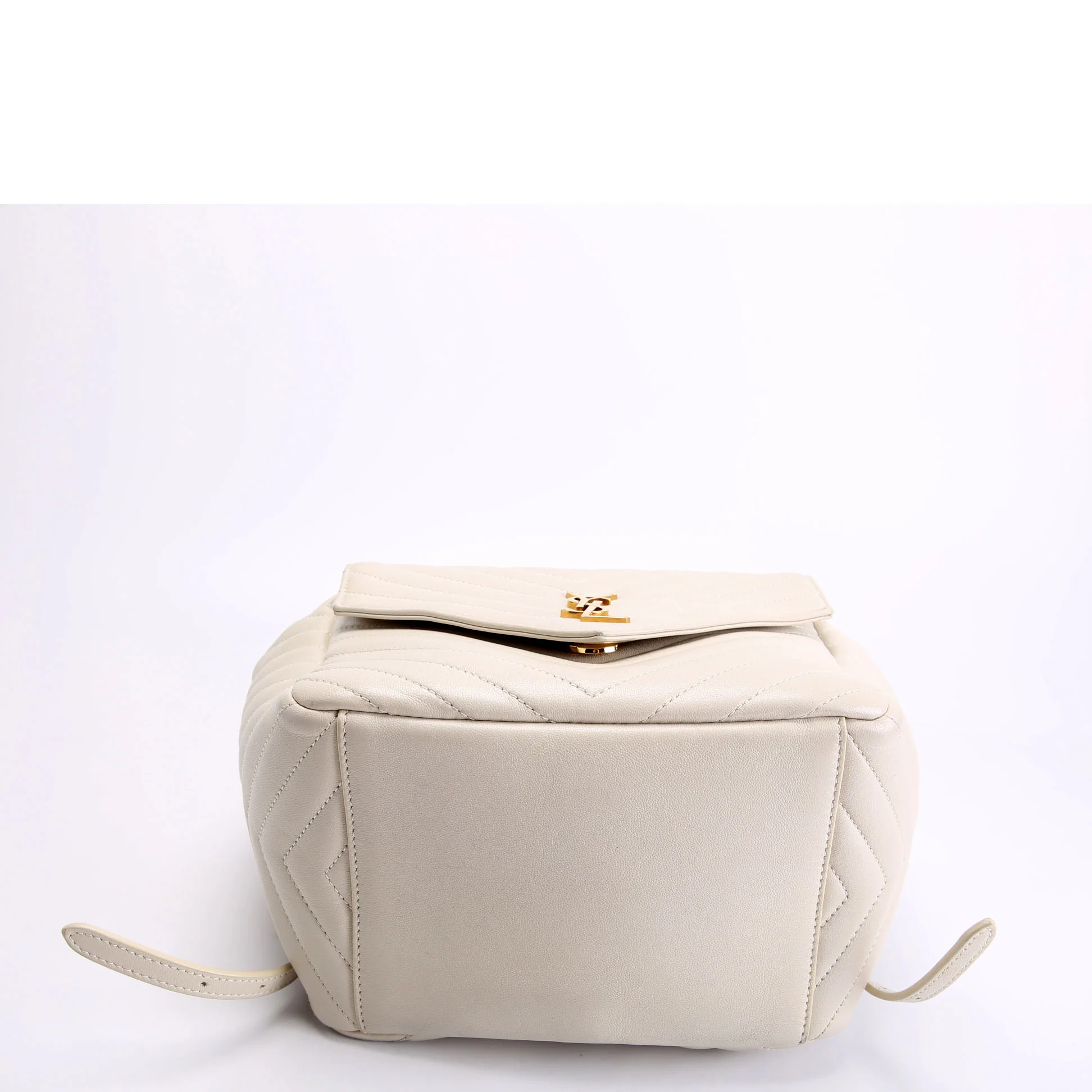 Joe Backpack Quilted Lambskin 672609 Cream - Image 4