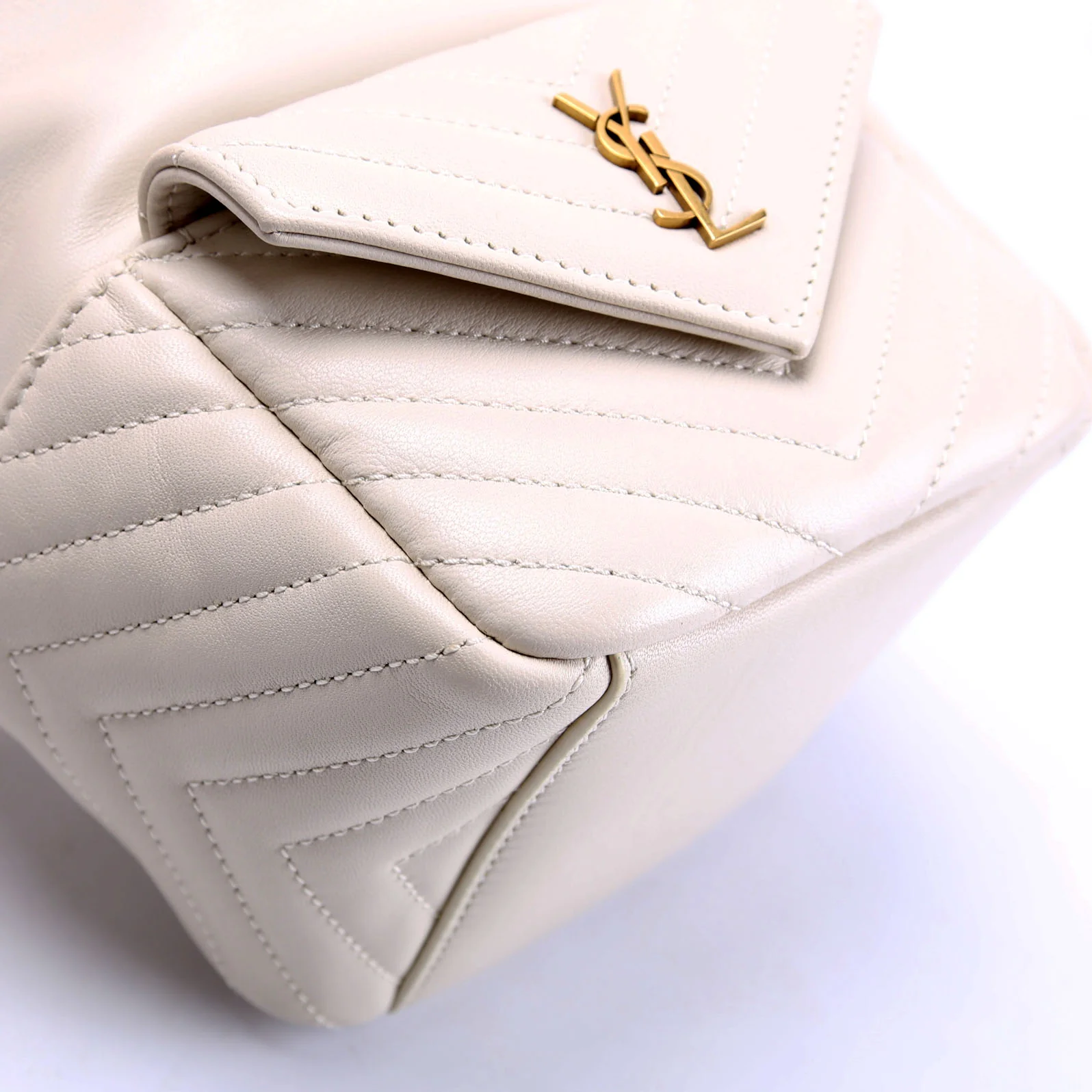 Joe Bucket BAG Mini White/Gold - Image 5
