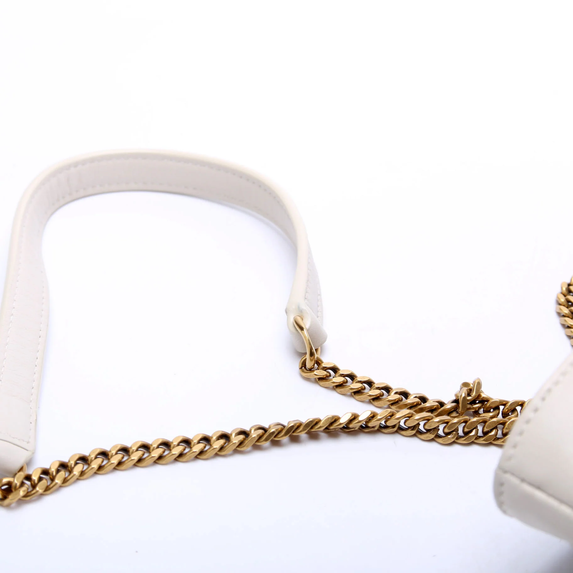 Joe Bucket BAG Mini White/Gold - Image 6