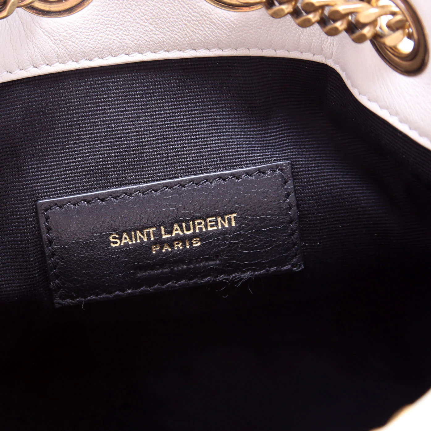 Joe Bucket BAG Mini White/Gold - Image 8