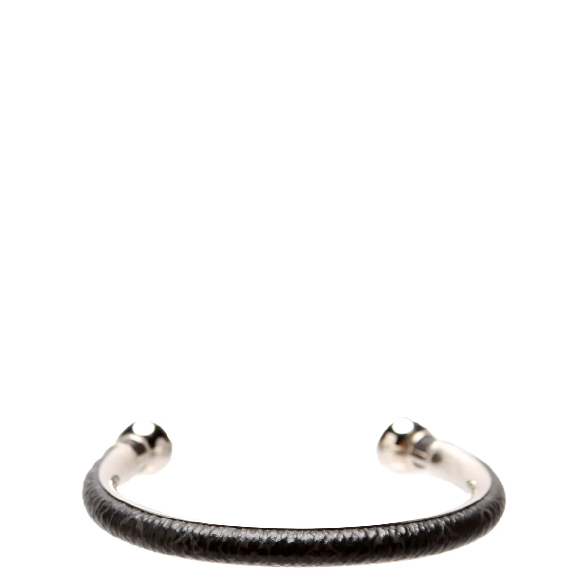 Jonc Eclipse Cuff Bracelet Size M Black/Silver