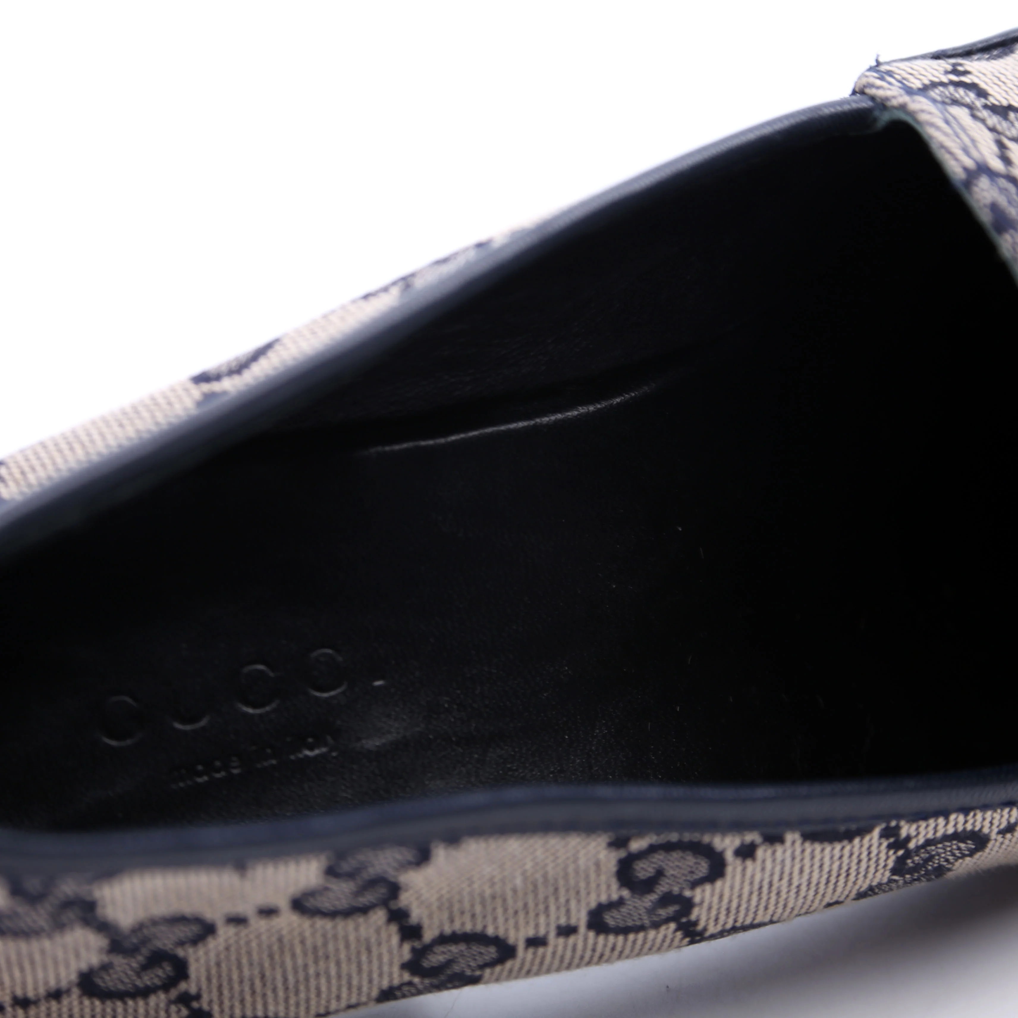 Jordaan GG Canvas Loafers Size 37 Navy - Image 7